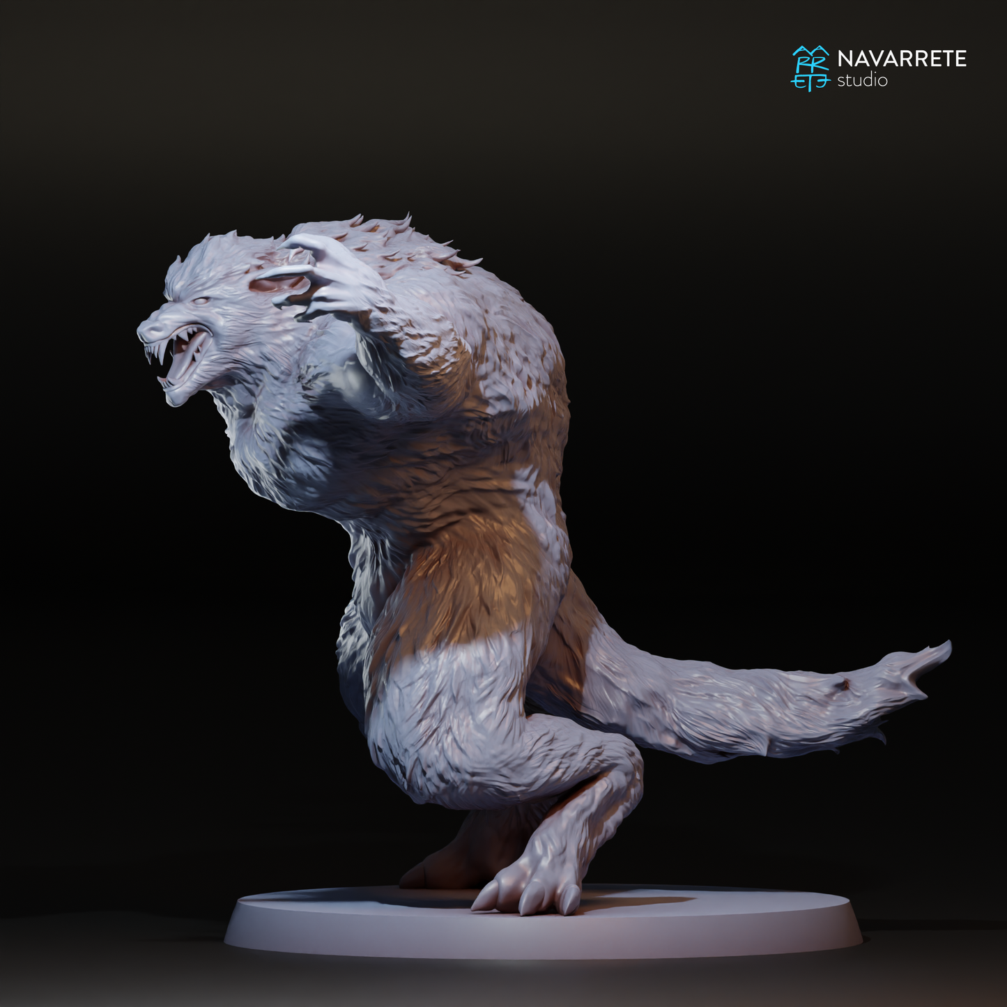 Werewolf Pose 3 - Navarrete Studio