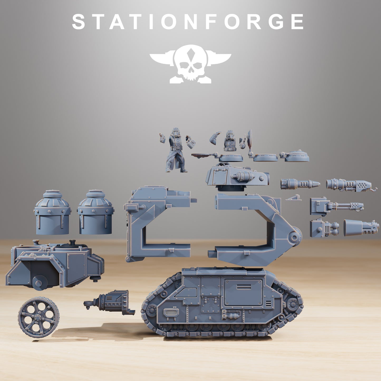 GrimGuard Flame Tank - Station Forge