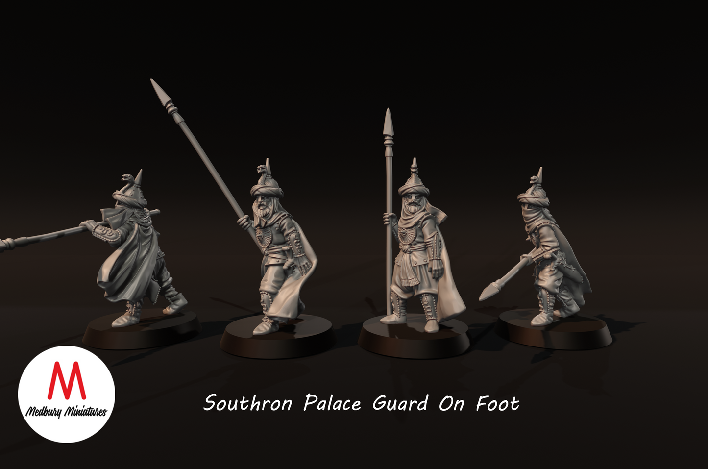 Southron Palace Guard on Foot - Medbury Miniatures