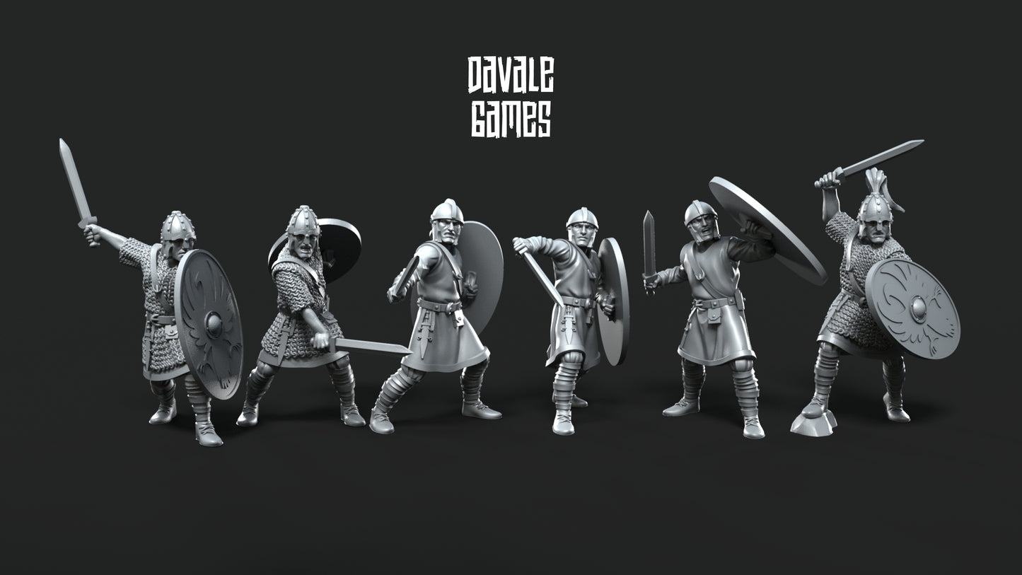 3x Chevaliers romains (Cavalerie) - Davale Games