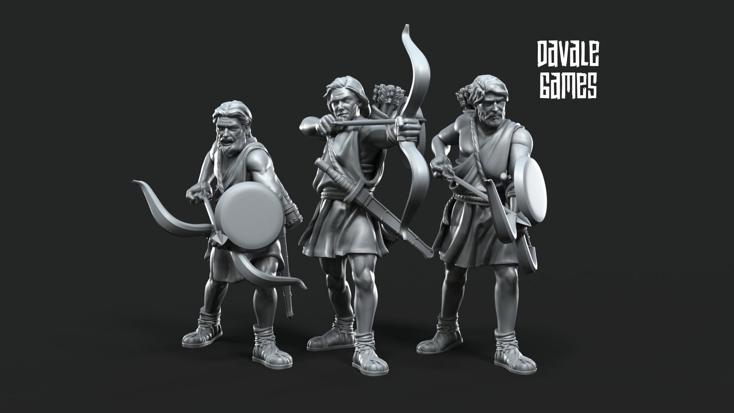 6x Toxotai Archers of Zeus - Historical - Davale Games