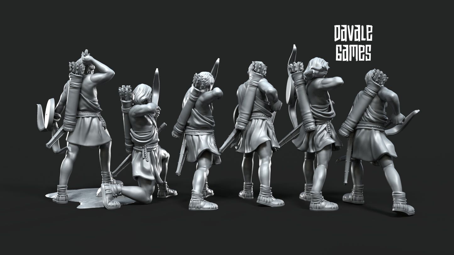 6x Toxotai Archers of Zeus - Historical - Davale Games