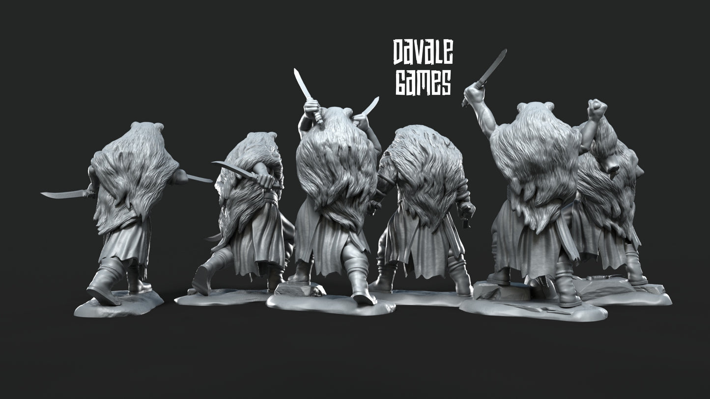 6x Vargsarks - Mythology - Davale Games