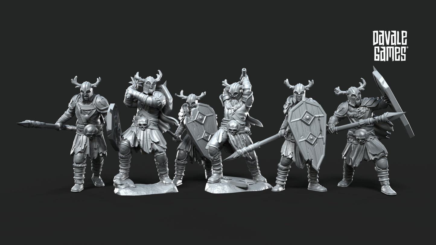 6x Warriors of Khalum - Davale Games