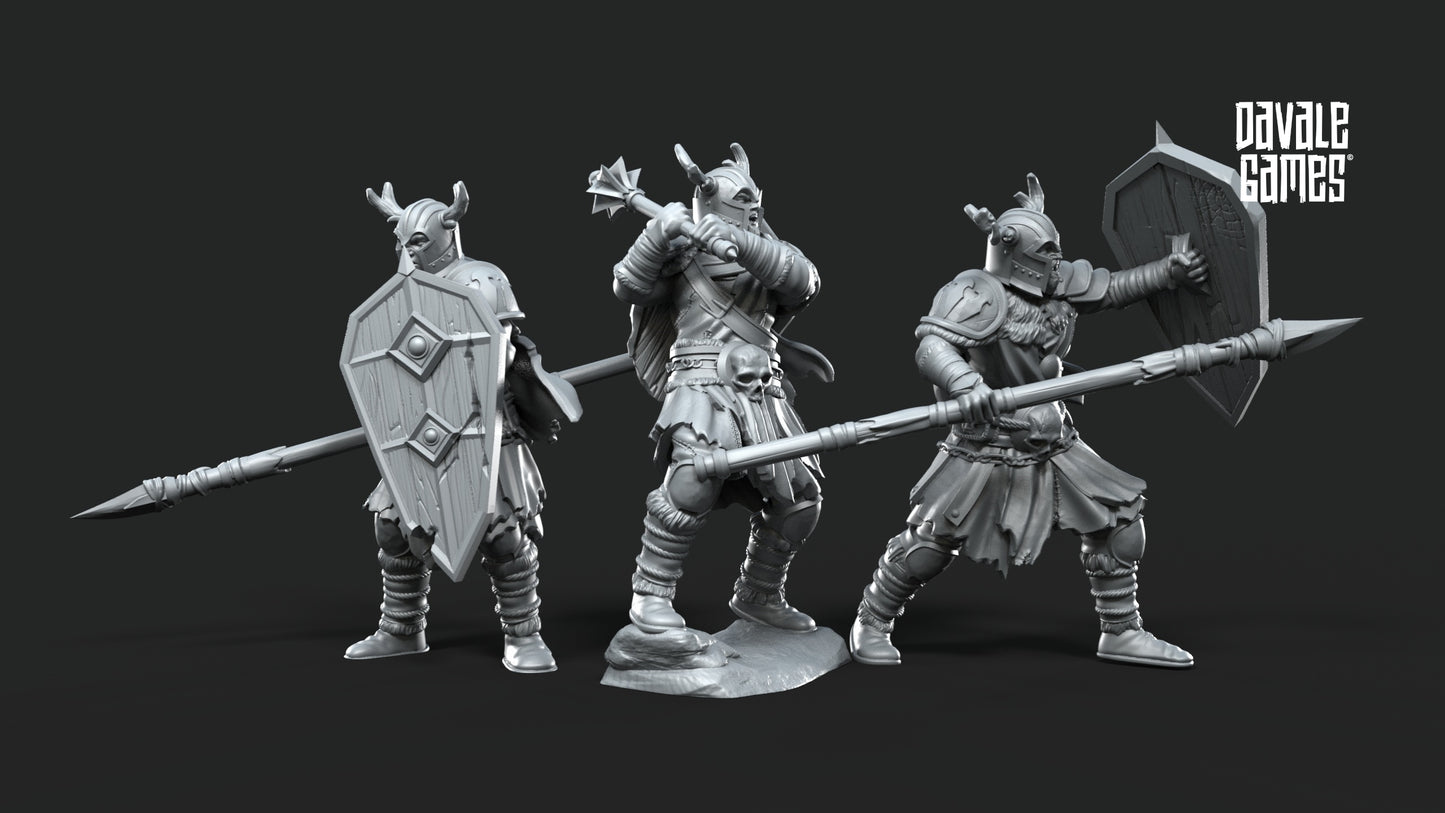 6x Warriors of Khalum - Davale Games