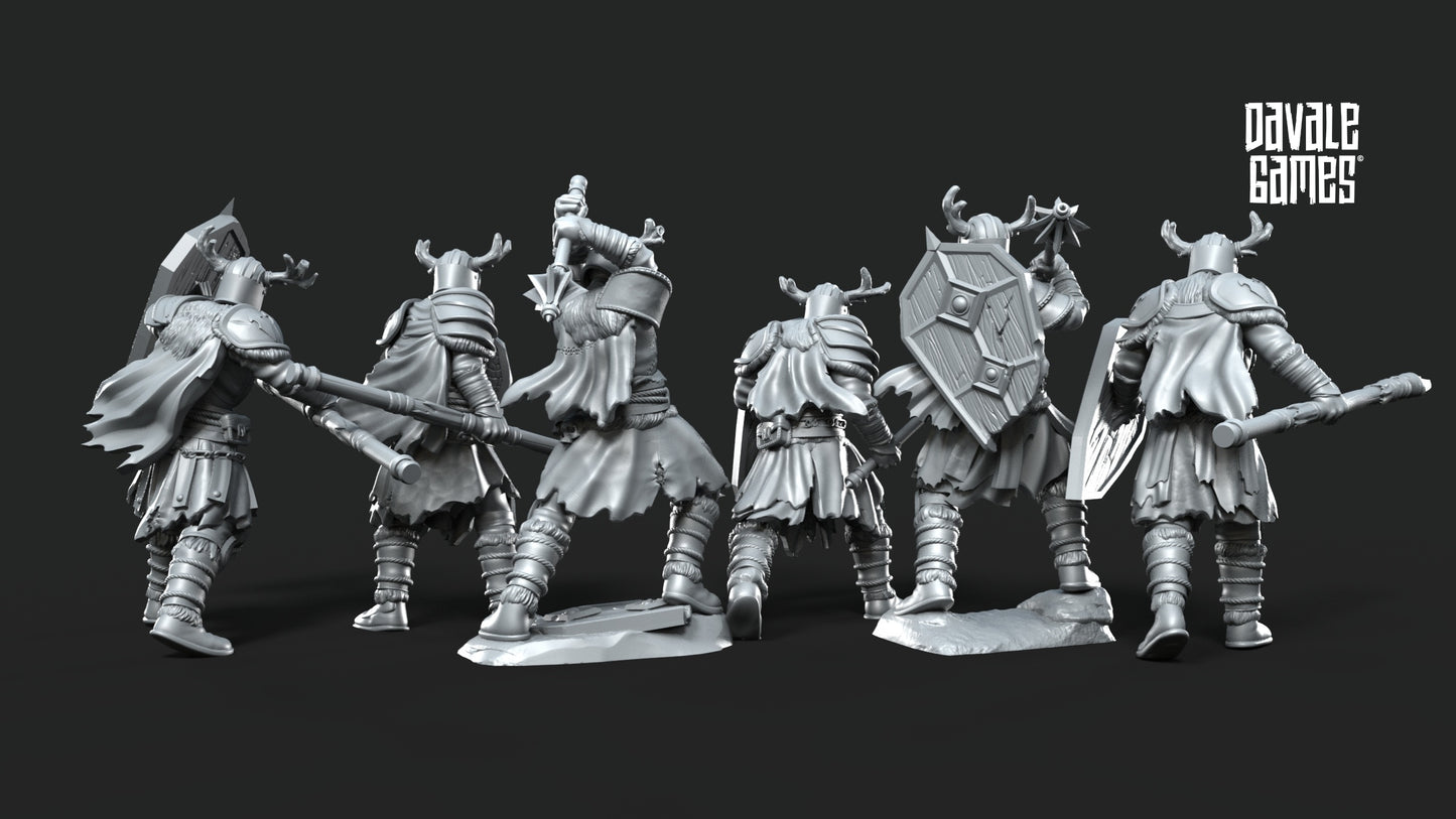 6x Warriors of Khalum - Davale Games