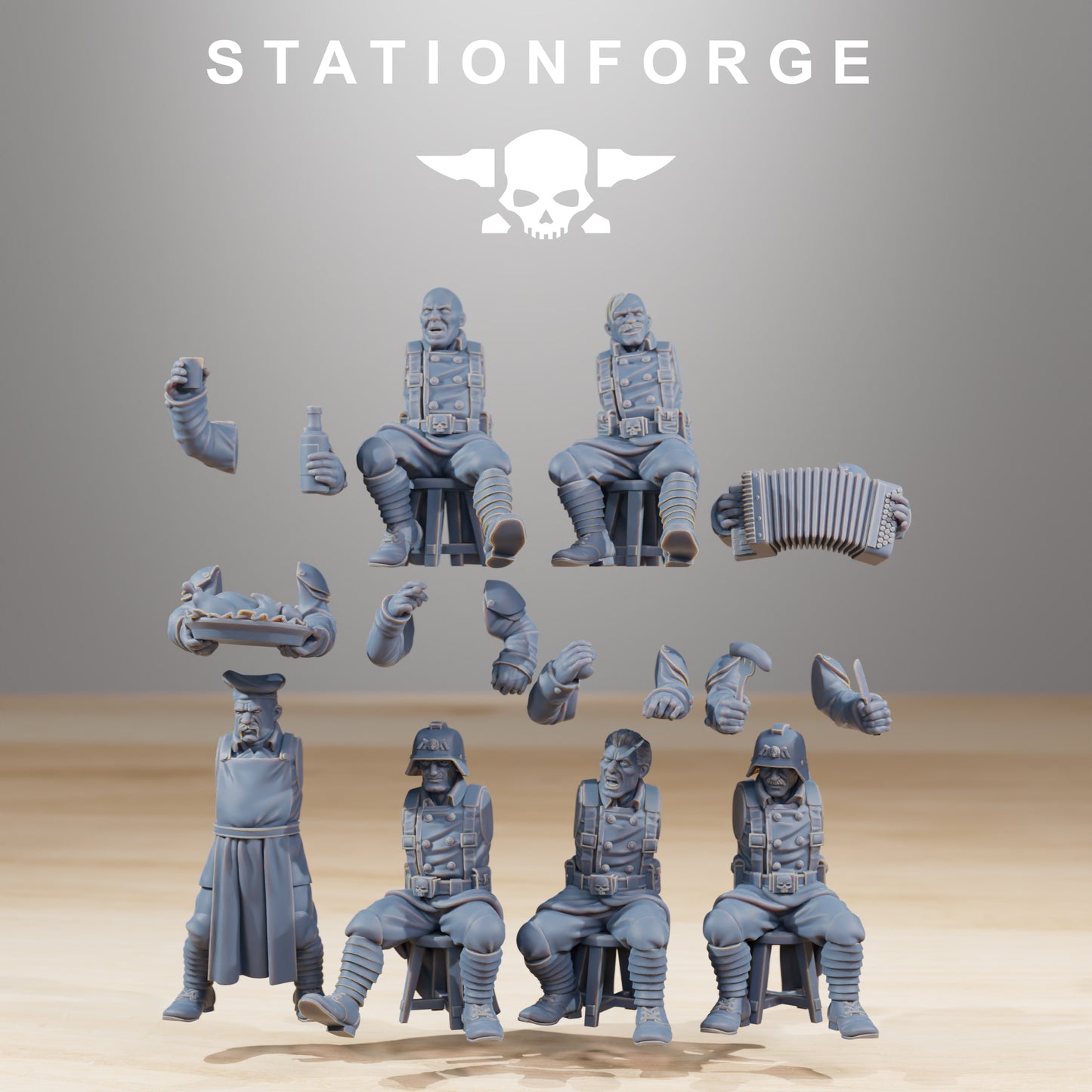 GrimGuard-Feiertagsfest - Station Forge