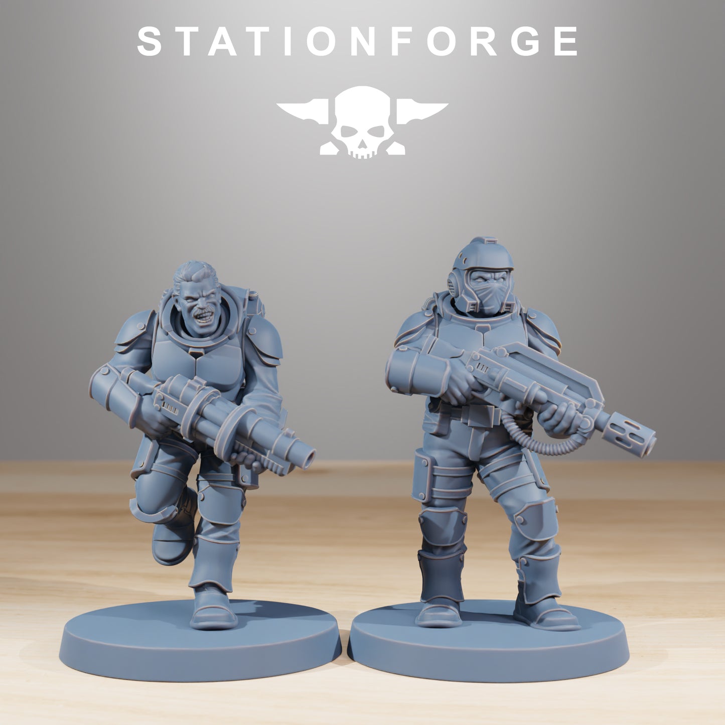 Vaskar Infanterie Bausatz - Station Forge