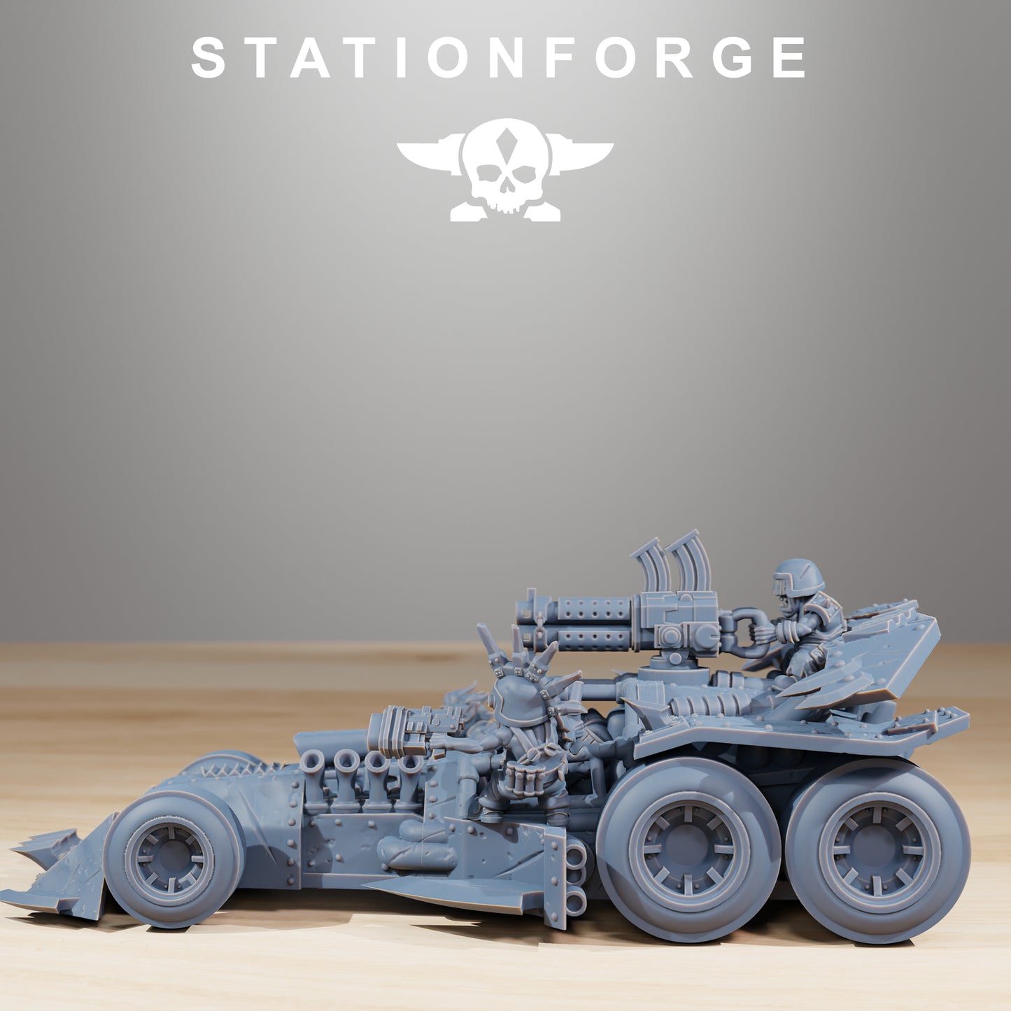 Les bolides d'Orkaz - Station Forge