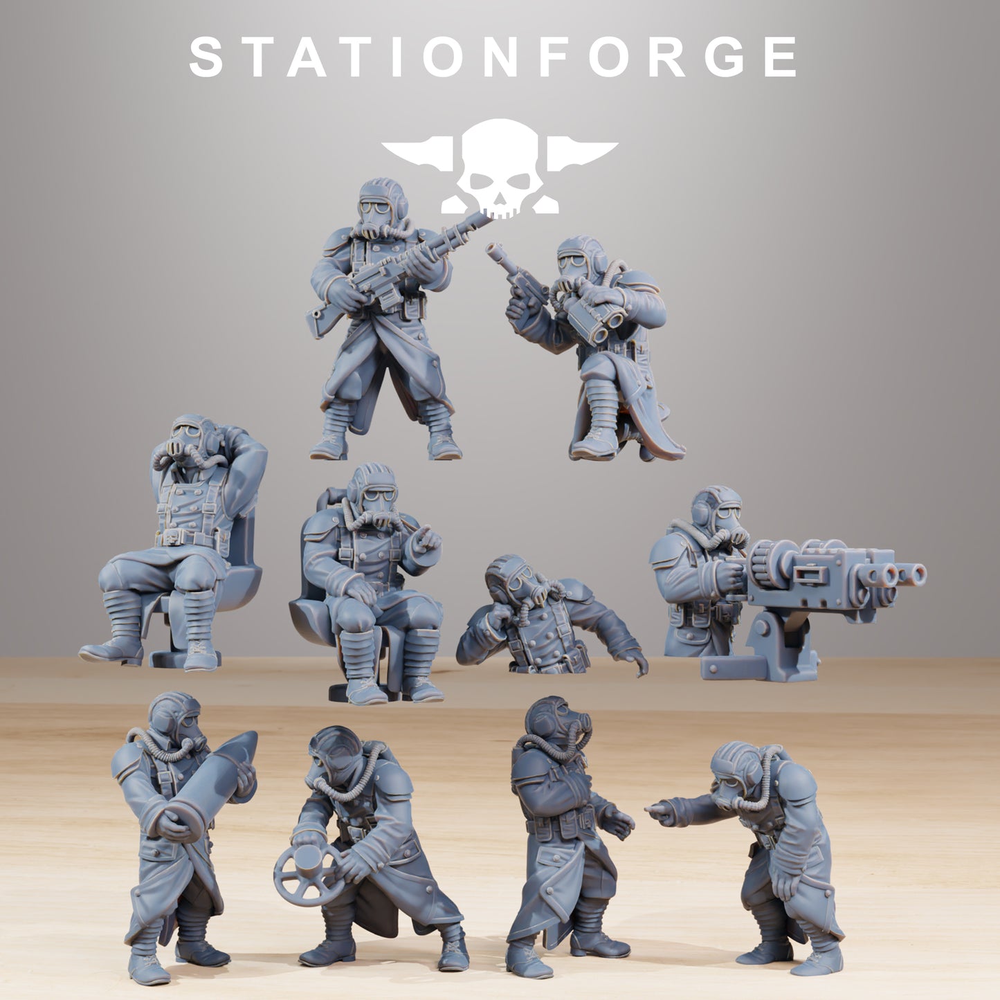 Kit de construction GrimGuard MA - Station Forge