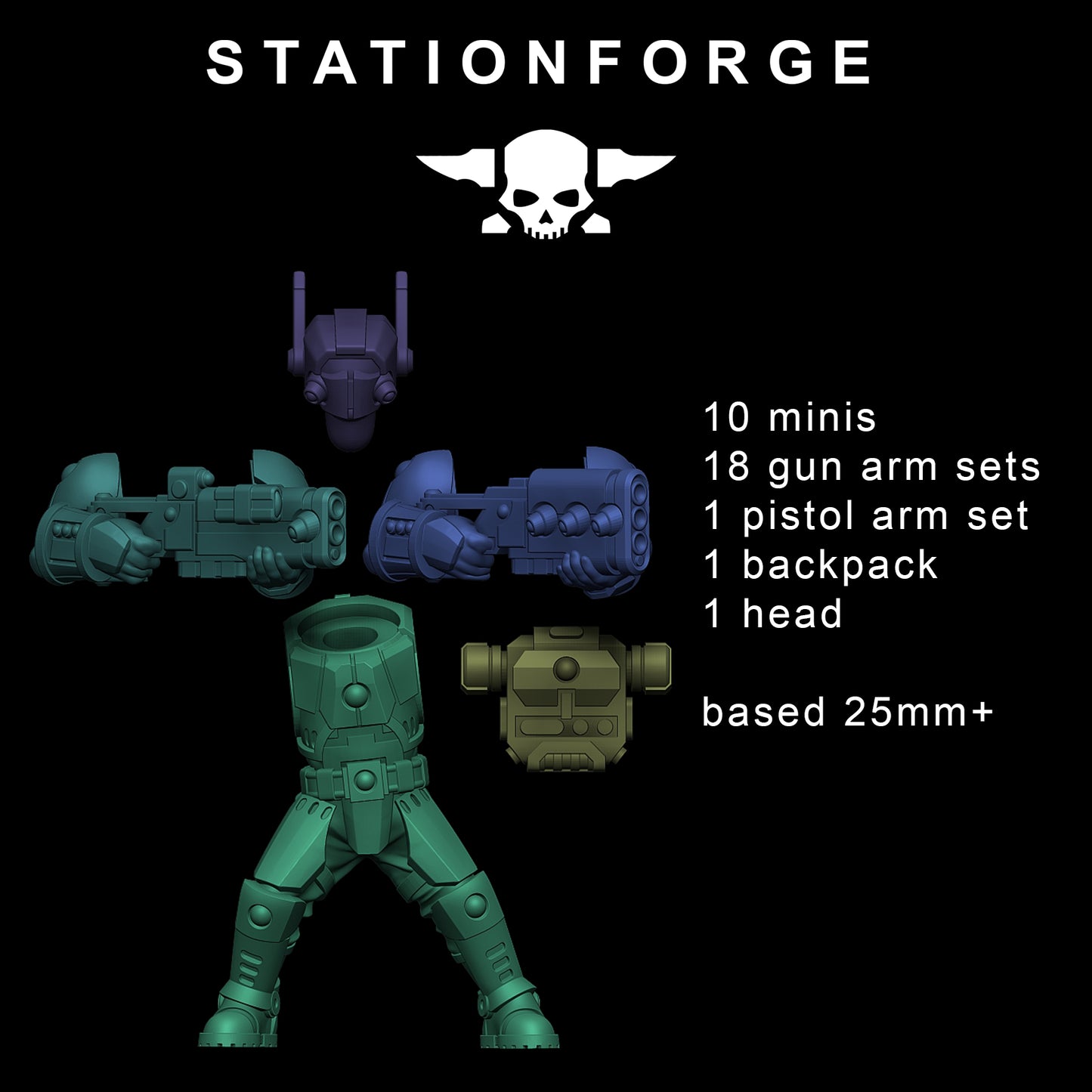 Infanterie clone de Tarion - Station Forge