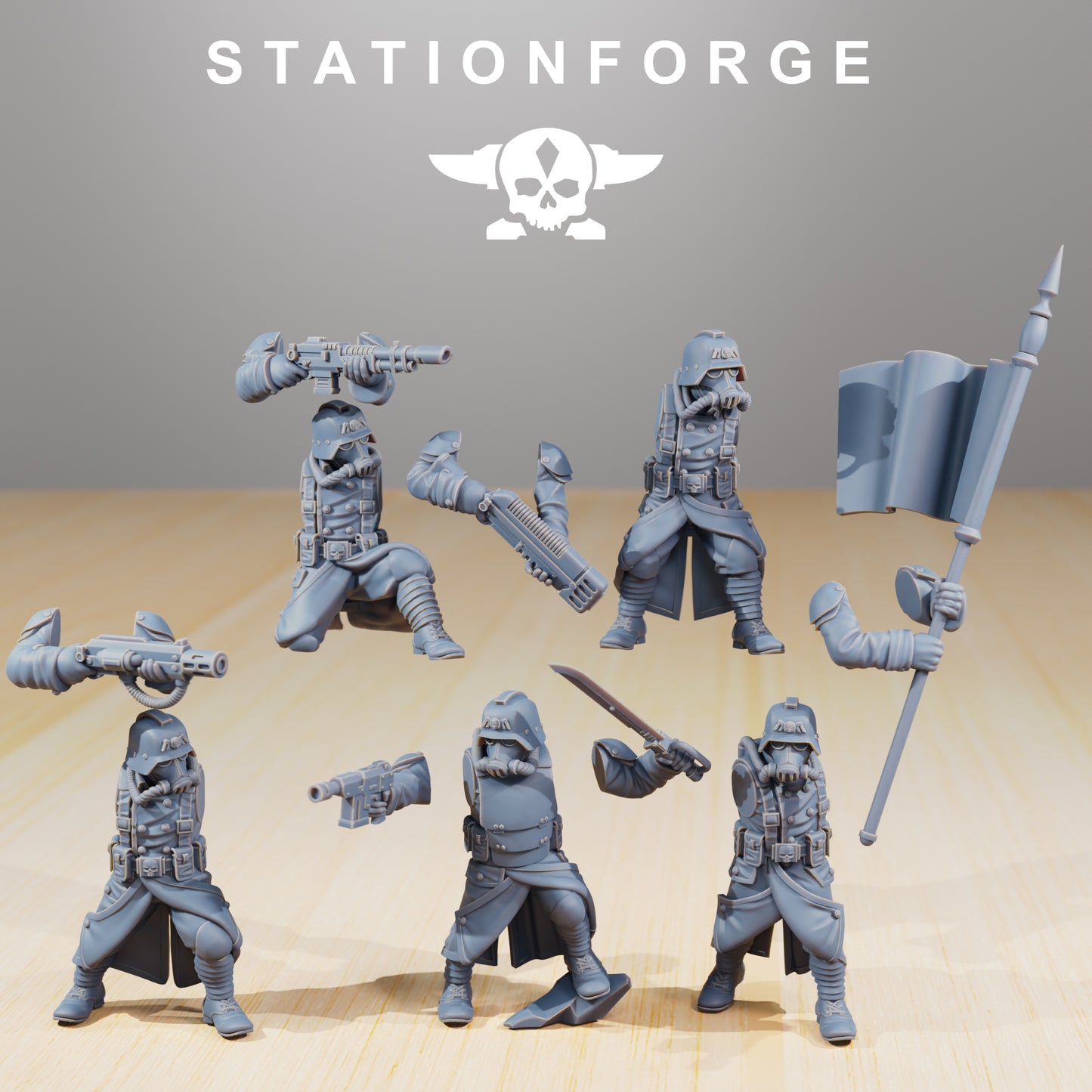 GrimGuard Command Force - Station Forge