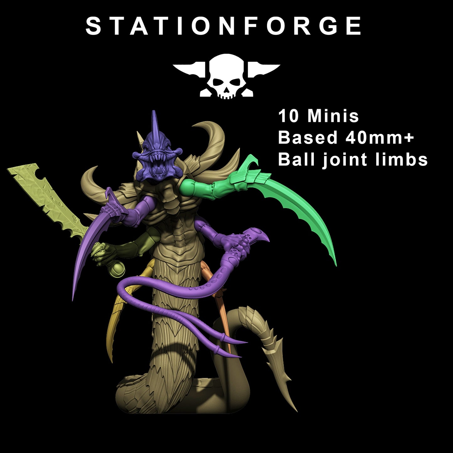 Xenarid Serpents - Station Forge