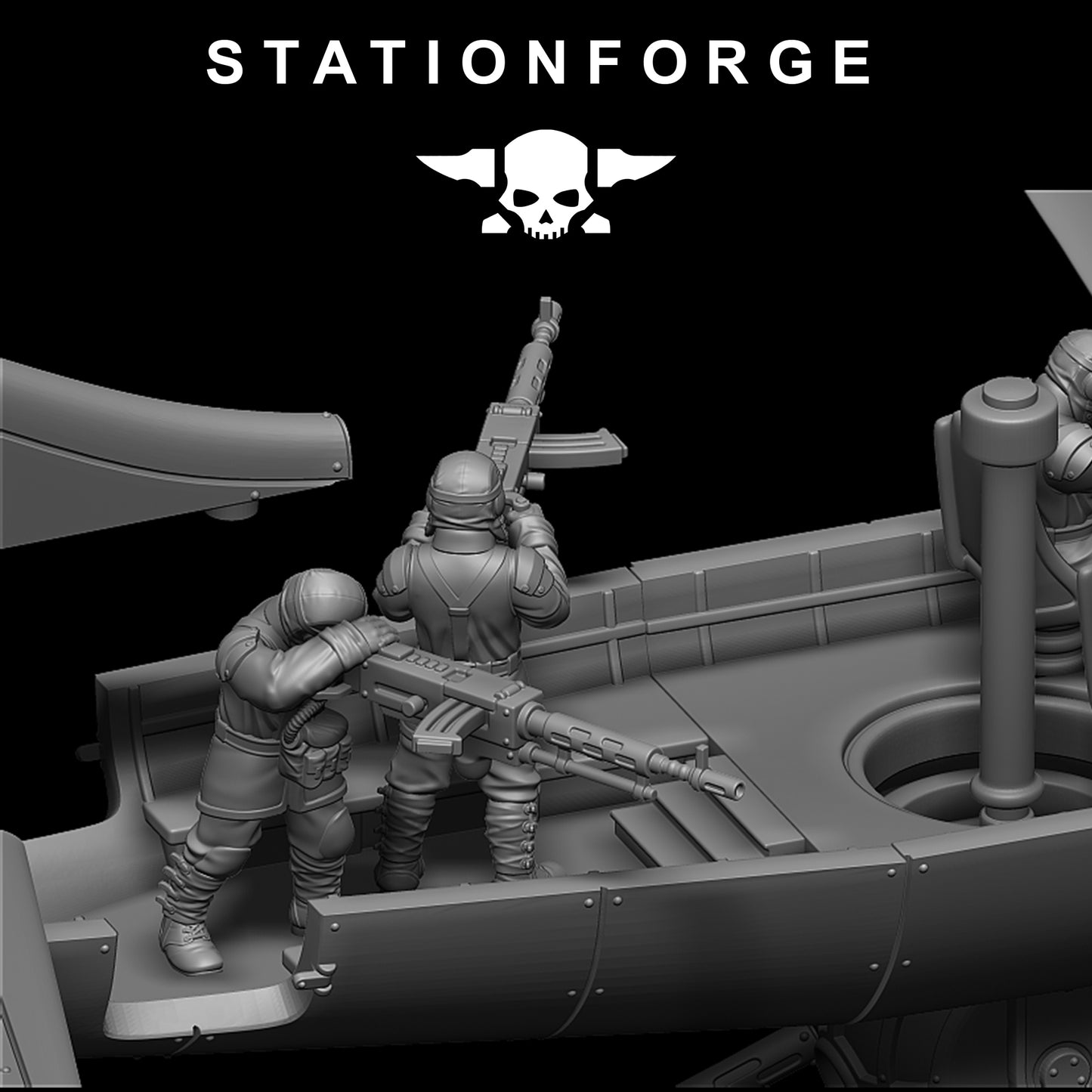 GrimGuard Bomber mit Innenausstattung - Station Forge