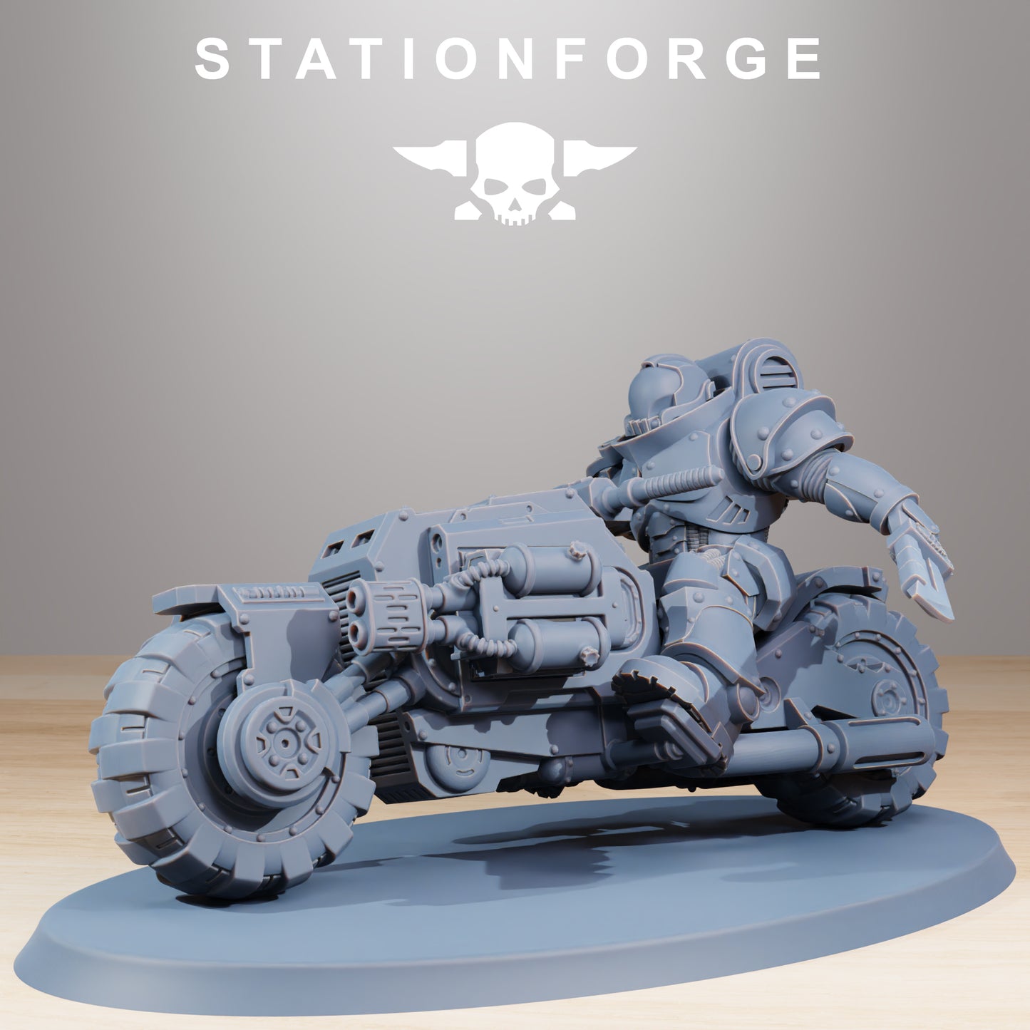 Les motards de Socratis - Station Forge