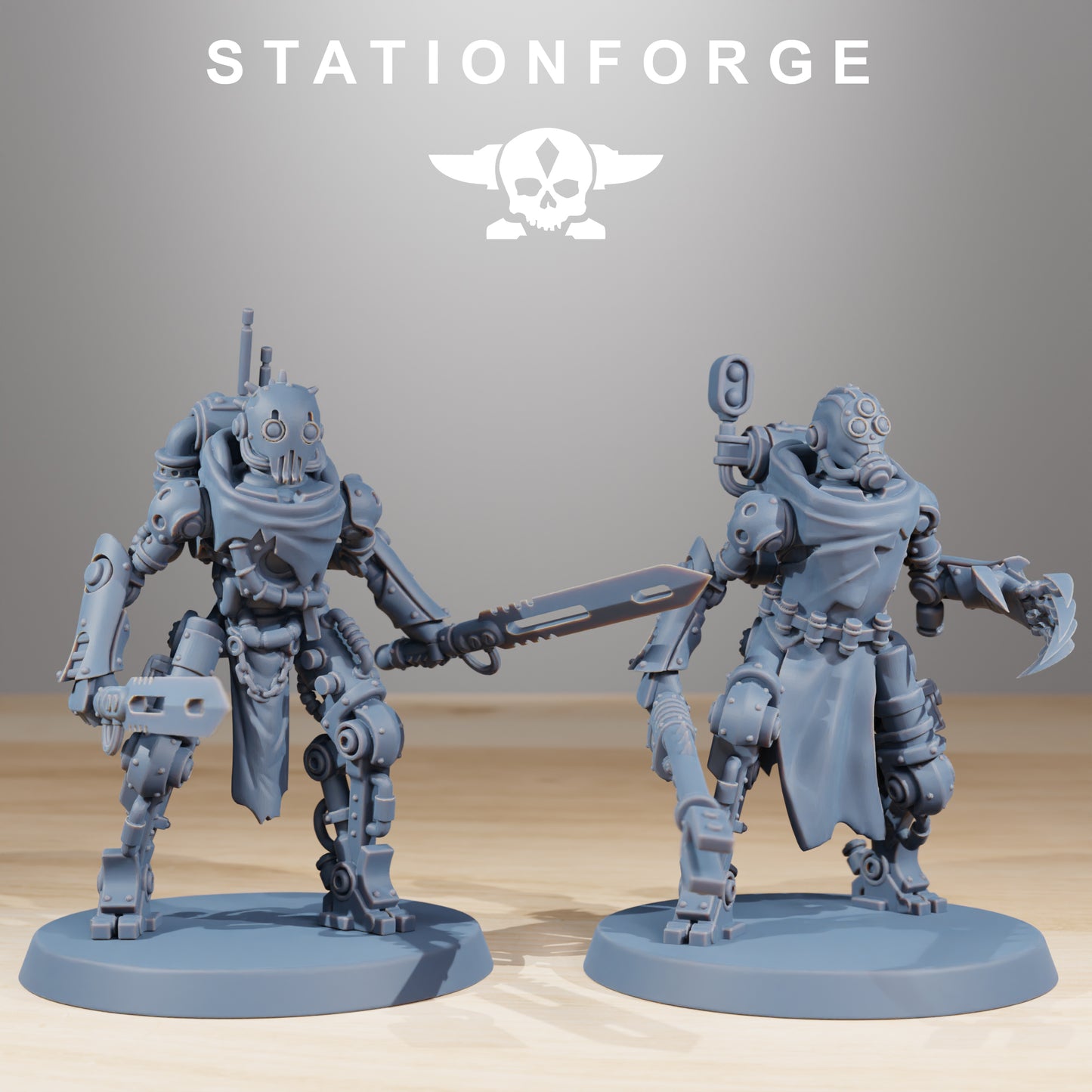 Kit de construction Scavenger Junkbots - Station Forge