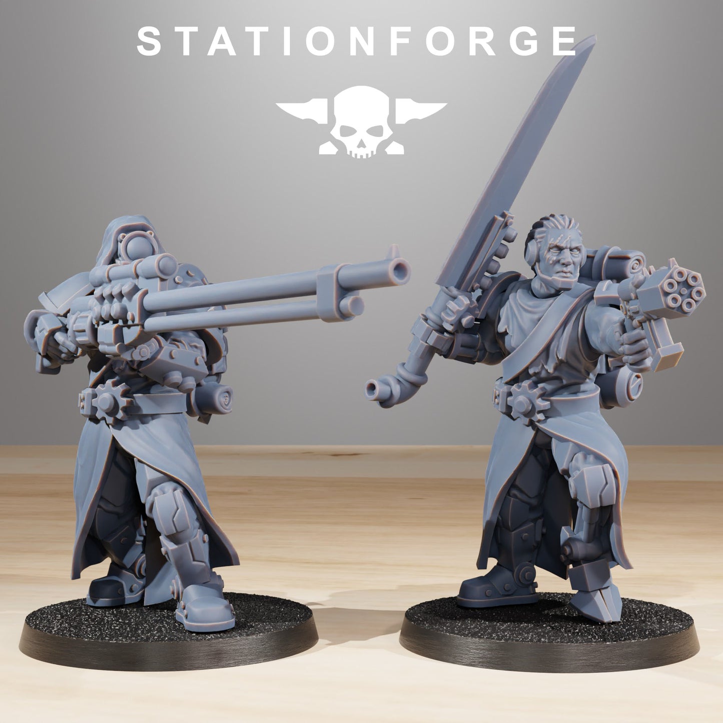 Kit de construction d'infanterie Scavenger - Station Forge