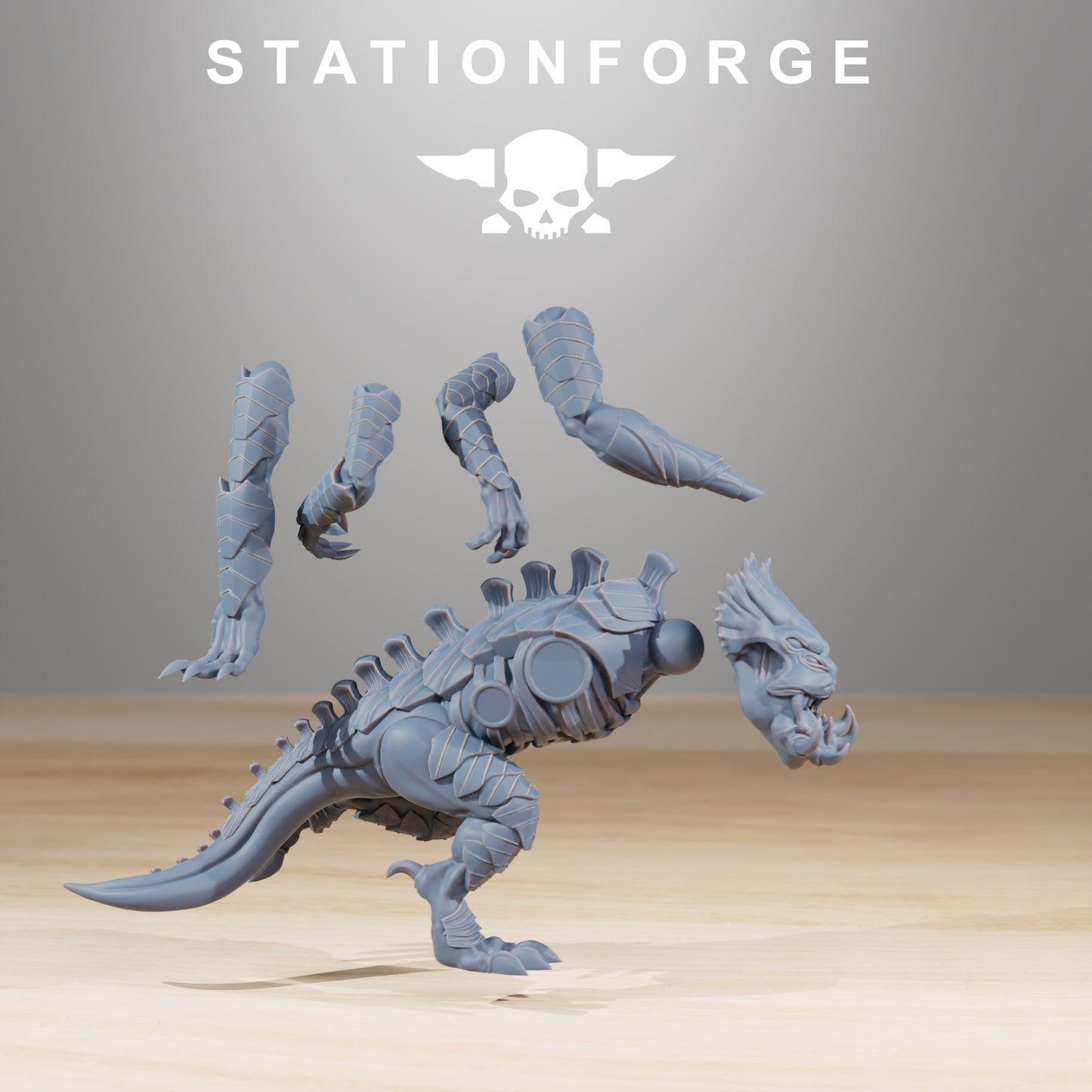 Xenarid-Infanterie - Station Forge