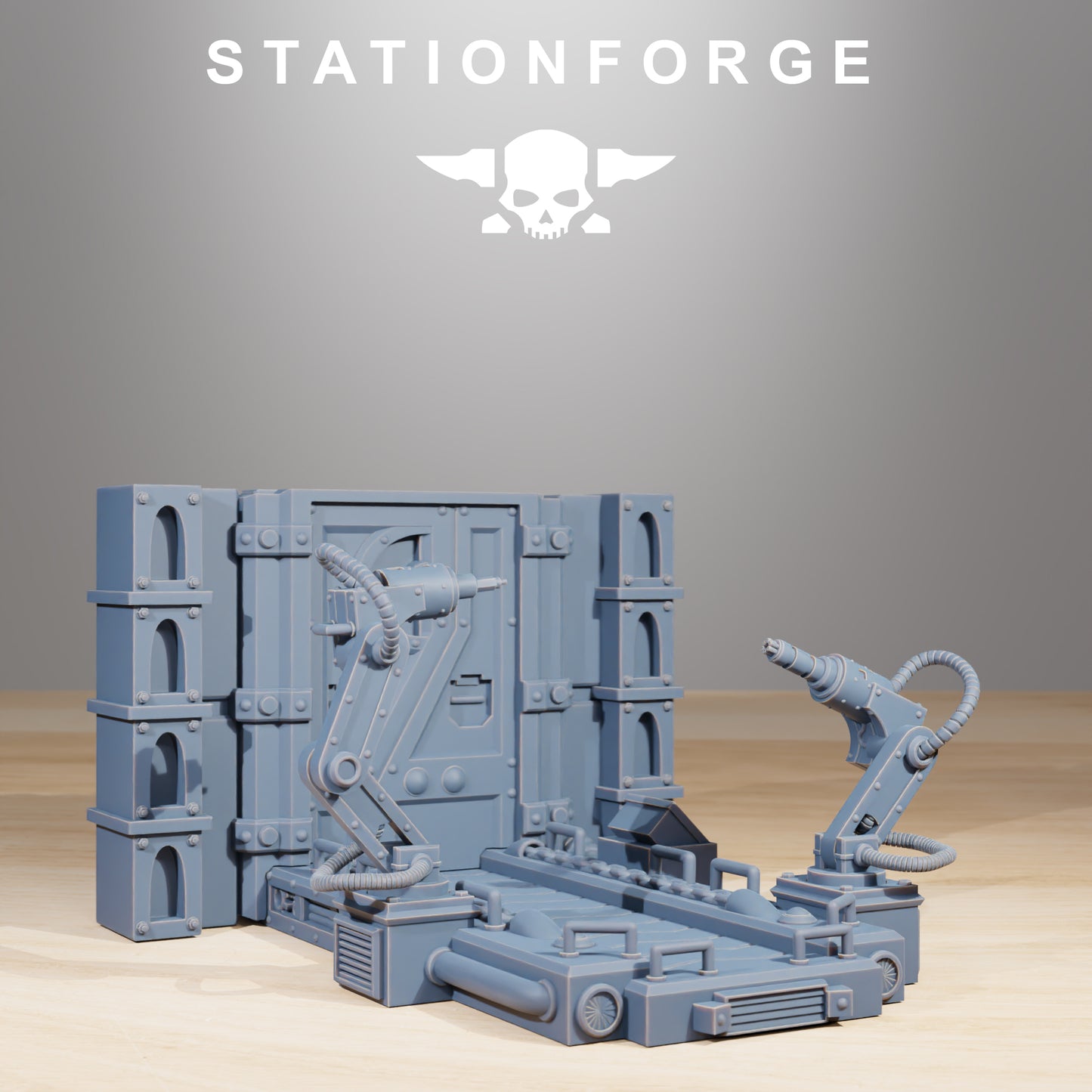 Terrain de l'usine de récupération - Station Forge