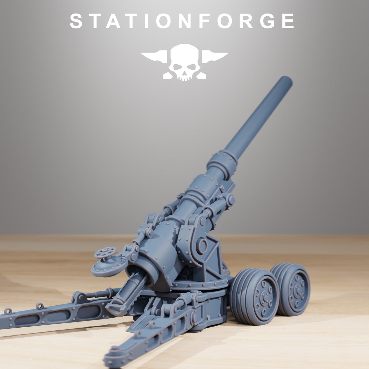 Schwere Artillerie der GrimGuard – Station Forge