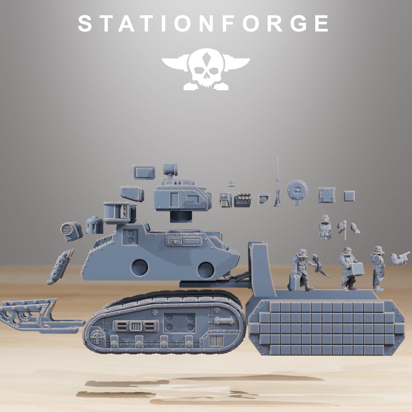 Char léger GrimGuard - Station Forge