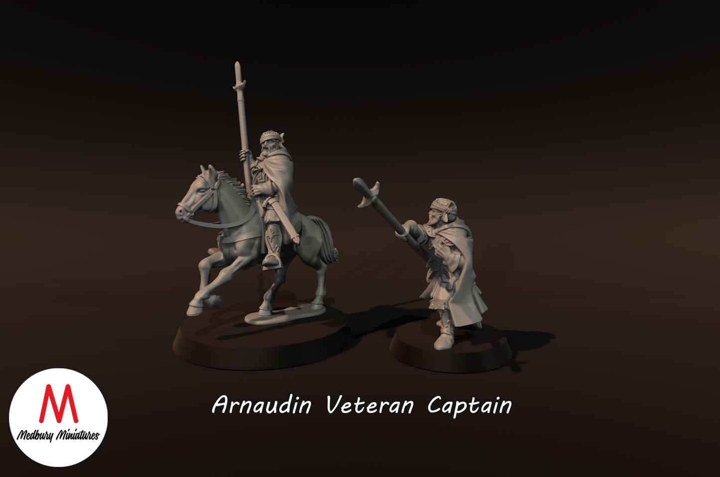 Arnaudin Veteranenkapitän - Medbury Miniatures