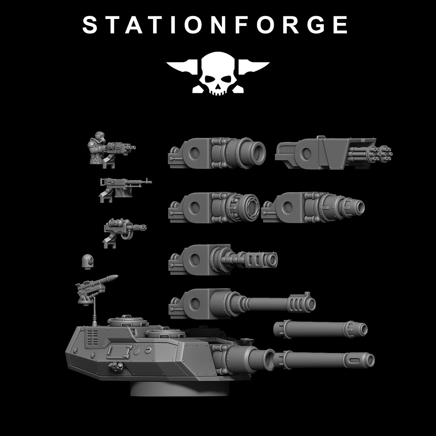 GrimGuard Monolith Builder Kit - Station Forge