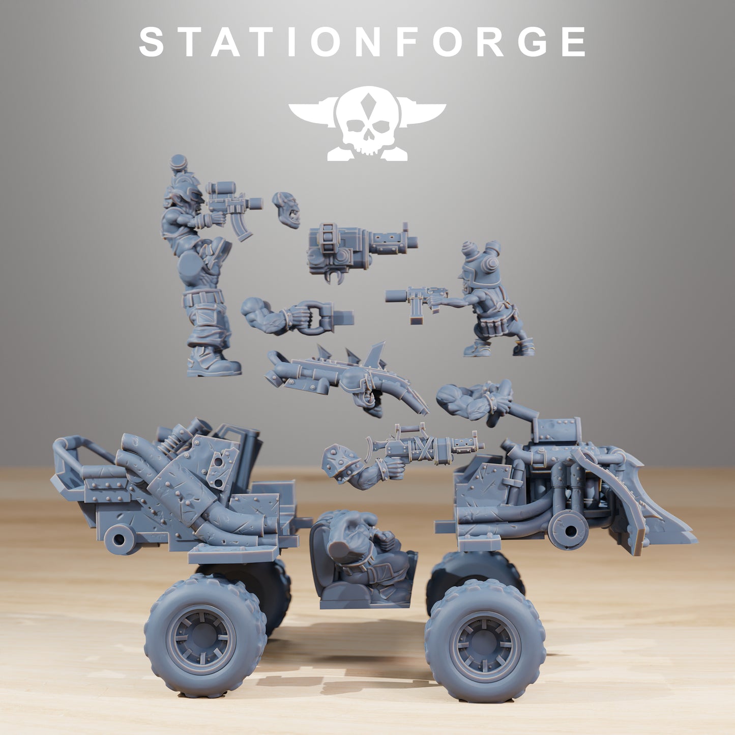 Les bolides d'Orkaz - Station Forge