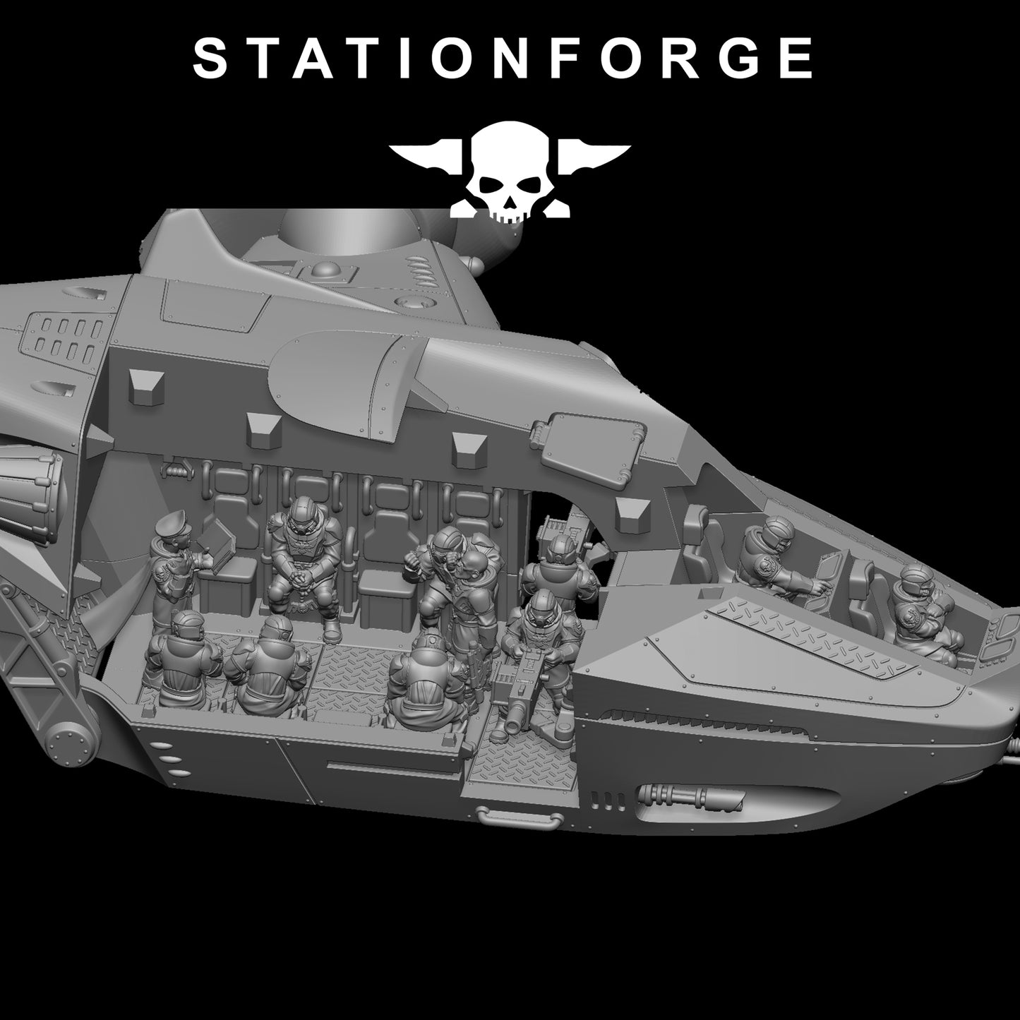 Vaskar Dropship - Station Forge