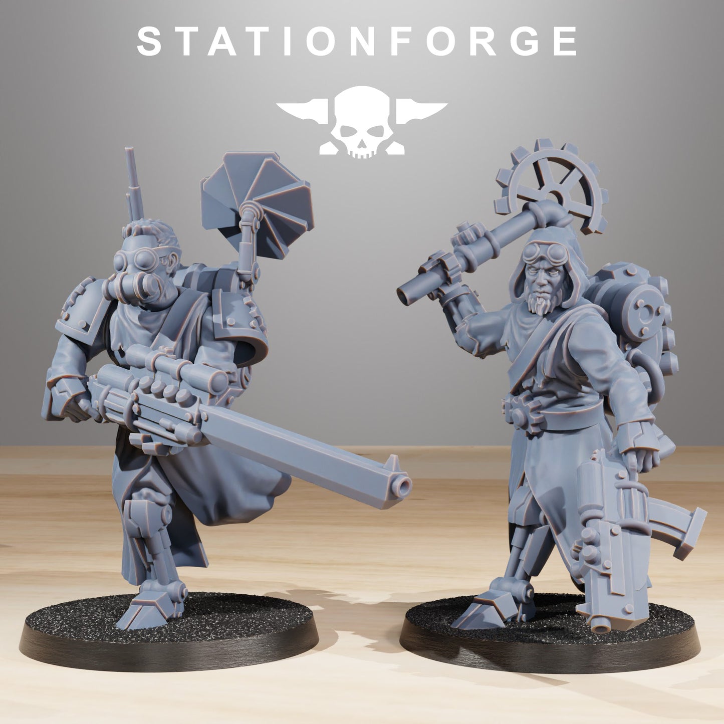 Kit de construction d'infanterie Scavenger - Station Forge