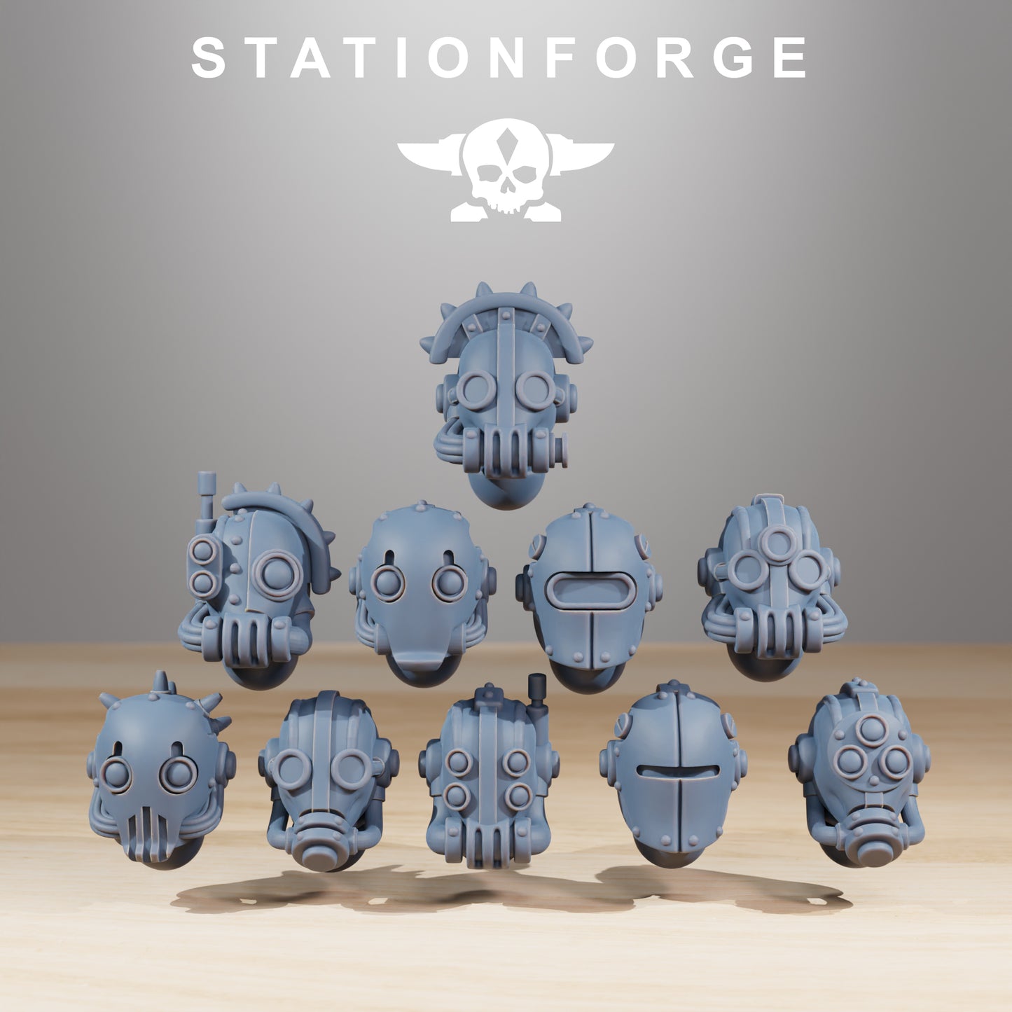 Kit de construction Scavenger Junkbots - Station Forge