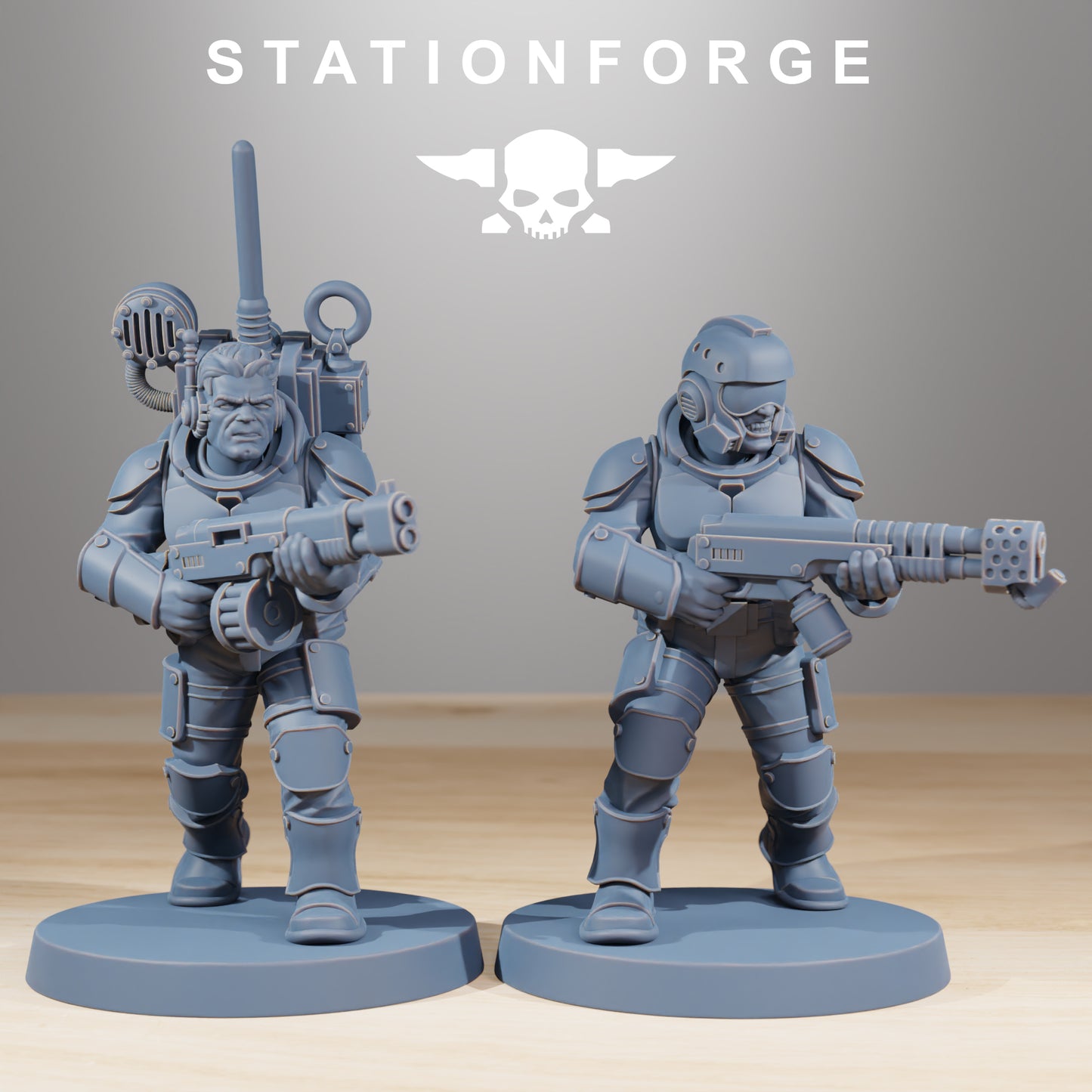 Vaskar Infanterie Bausatz - Station Forge