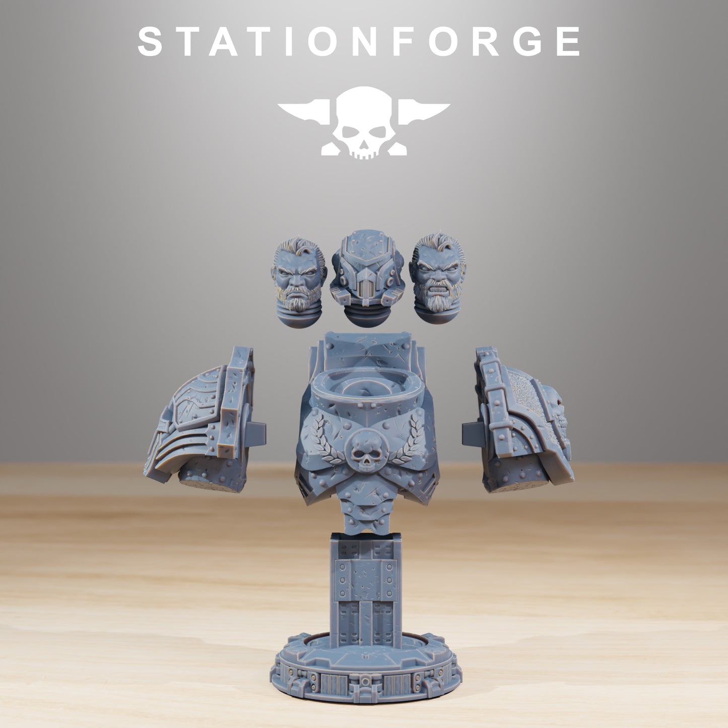 Objet de collection et buste de Socratis - Station Forge