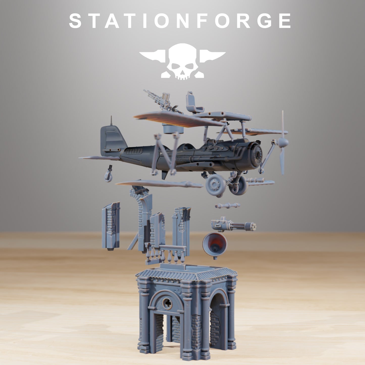 GrimGuard SF-14A Doppeldecker - Station Forge