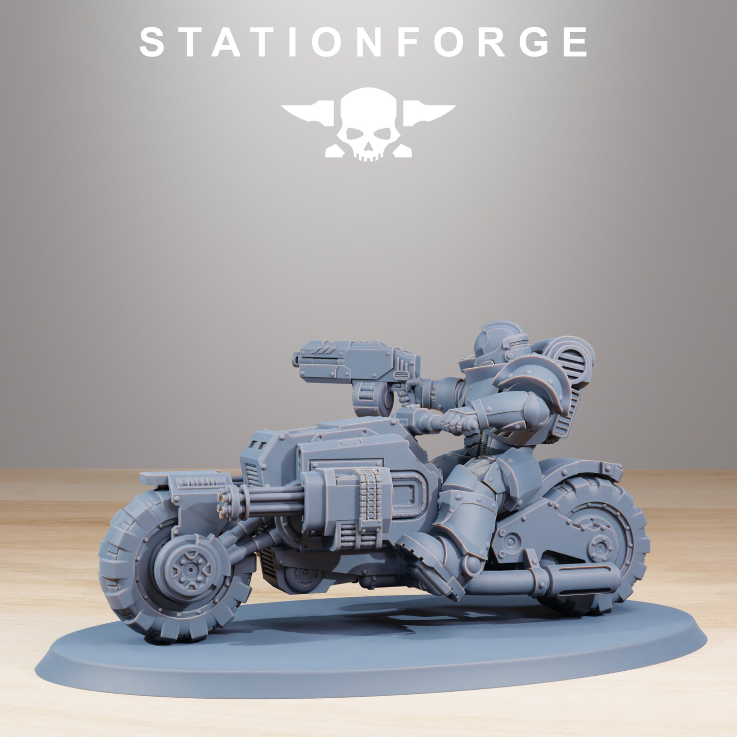 Les motards de Socratis - Station Forge