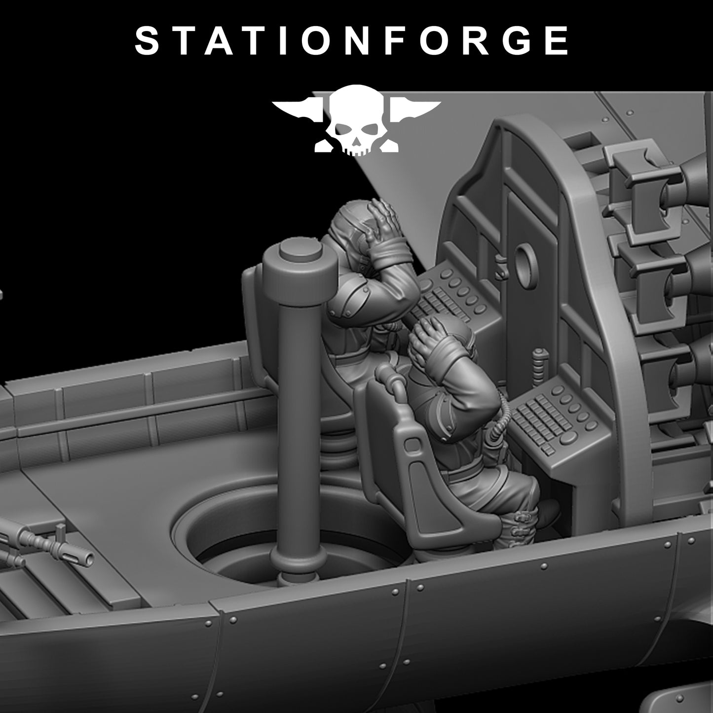 GrimGuard Bomber mit Innenausstattung - Station Forge