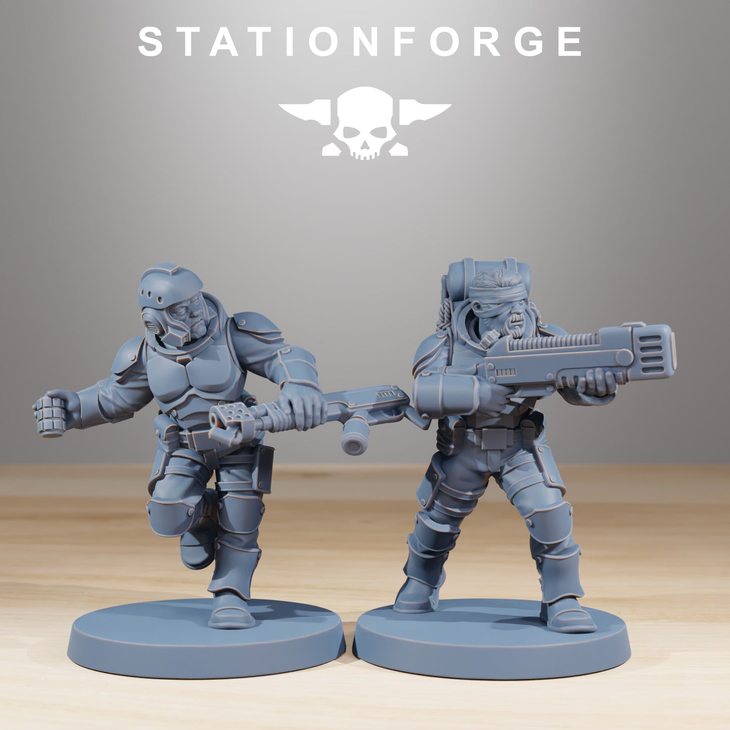 Vaskar Infanterie Bausatz - Station Forge