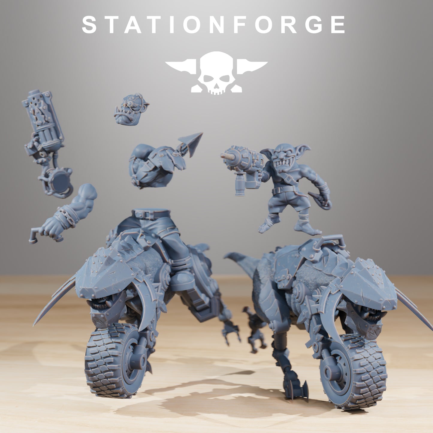 Les cavaliers des bêtes d'Orkaz - Station Forge