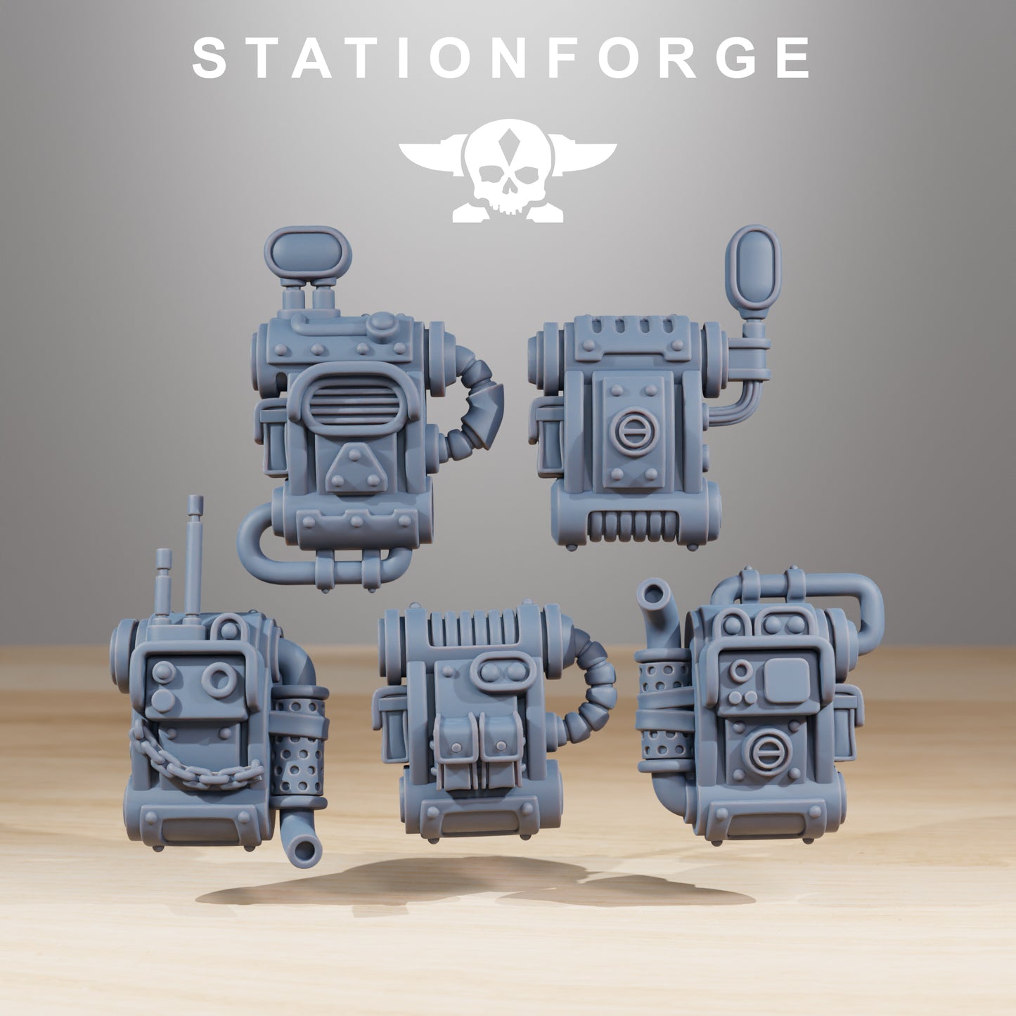 Scavenger Junkbots Bausatz - Station Forge