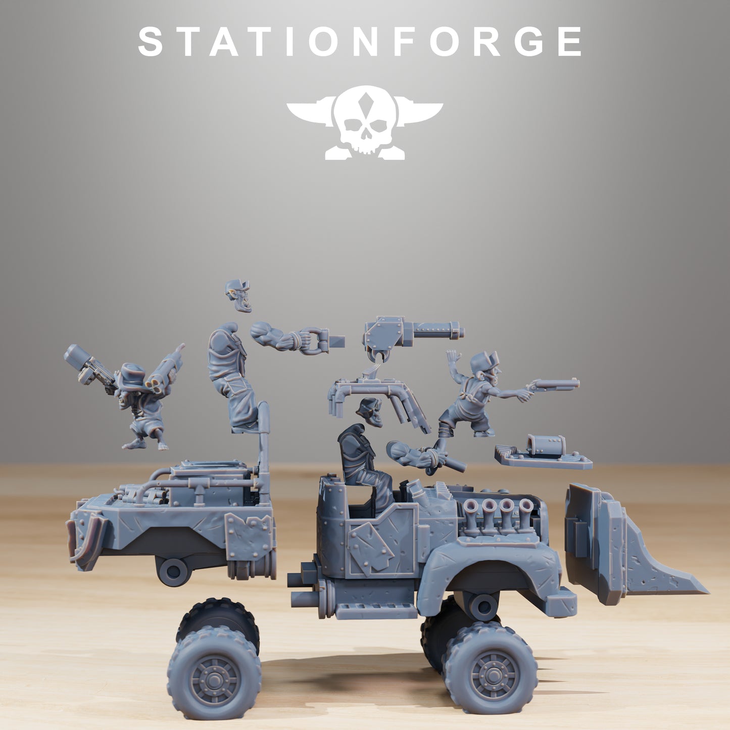 Les bolides d'Orkaz - Station Forge