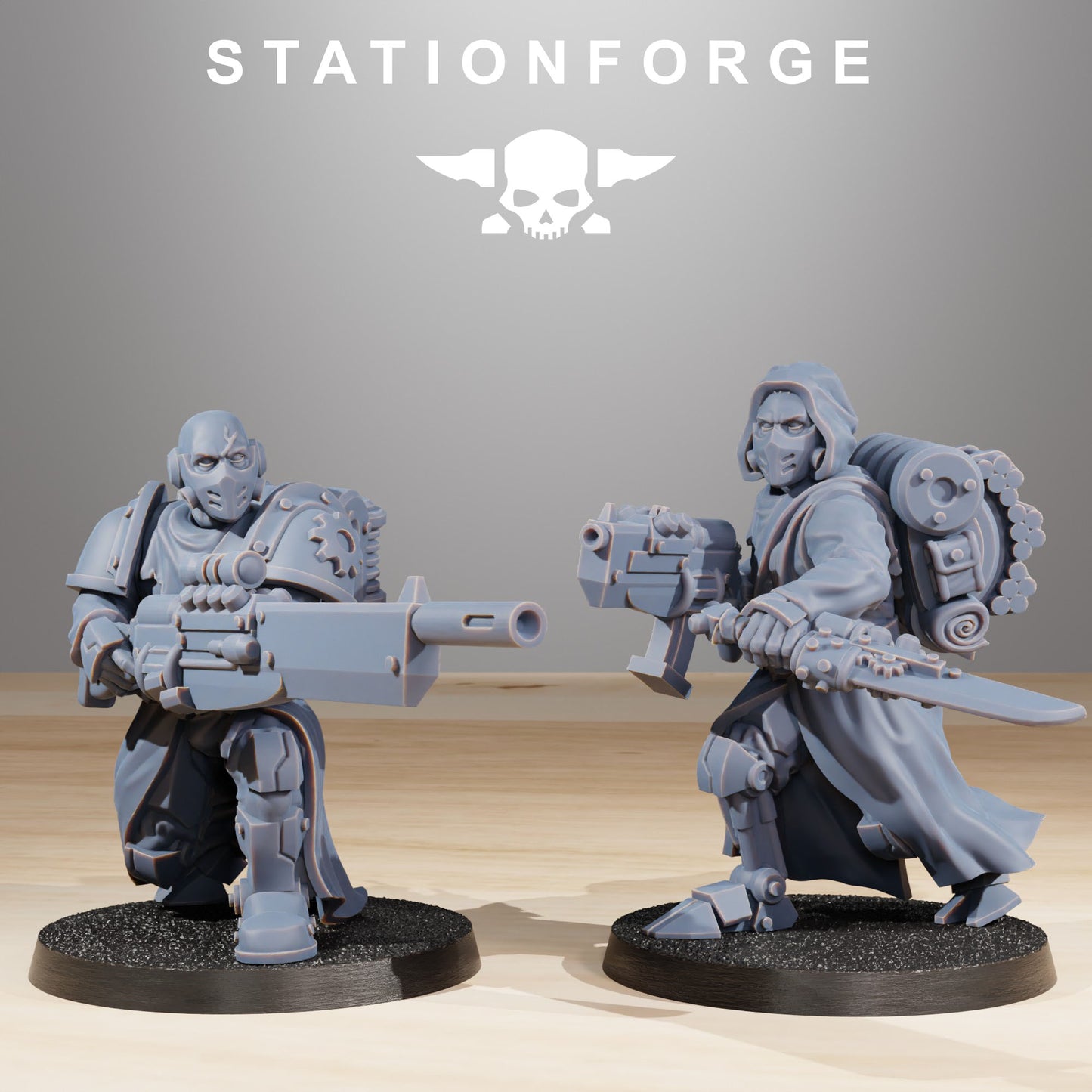 Kit de construction d'infanterie Scavenger - Station Forge