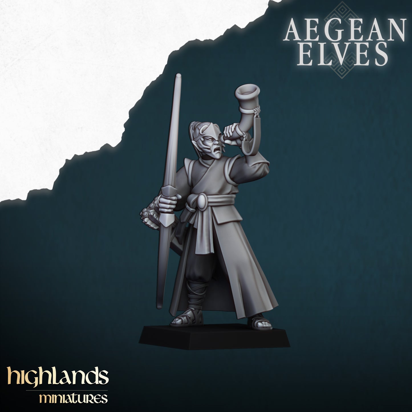 Aegean Elves Archers - Highlands Miniatures