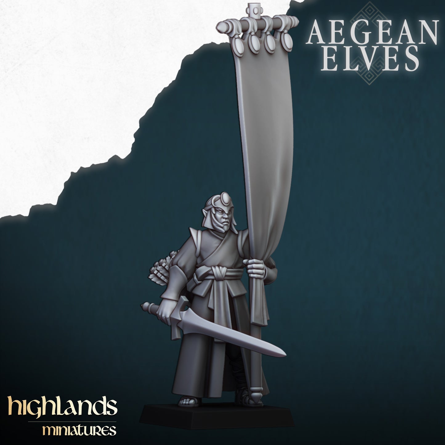 Aegean Elves Archers - Highlands Miniatures