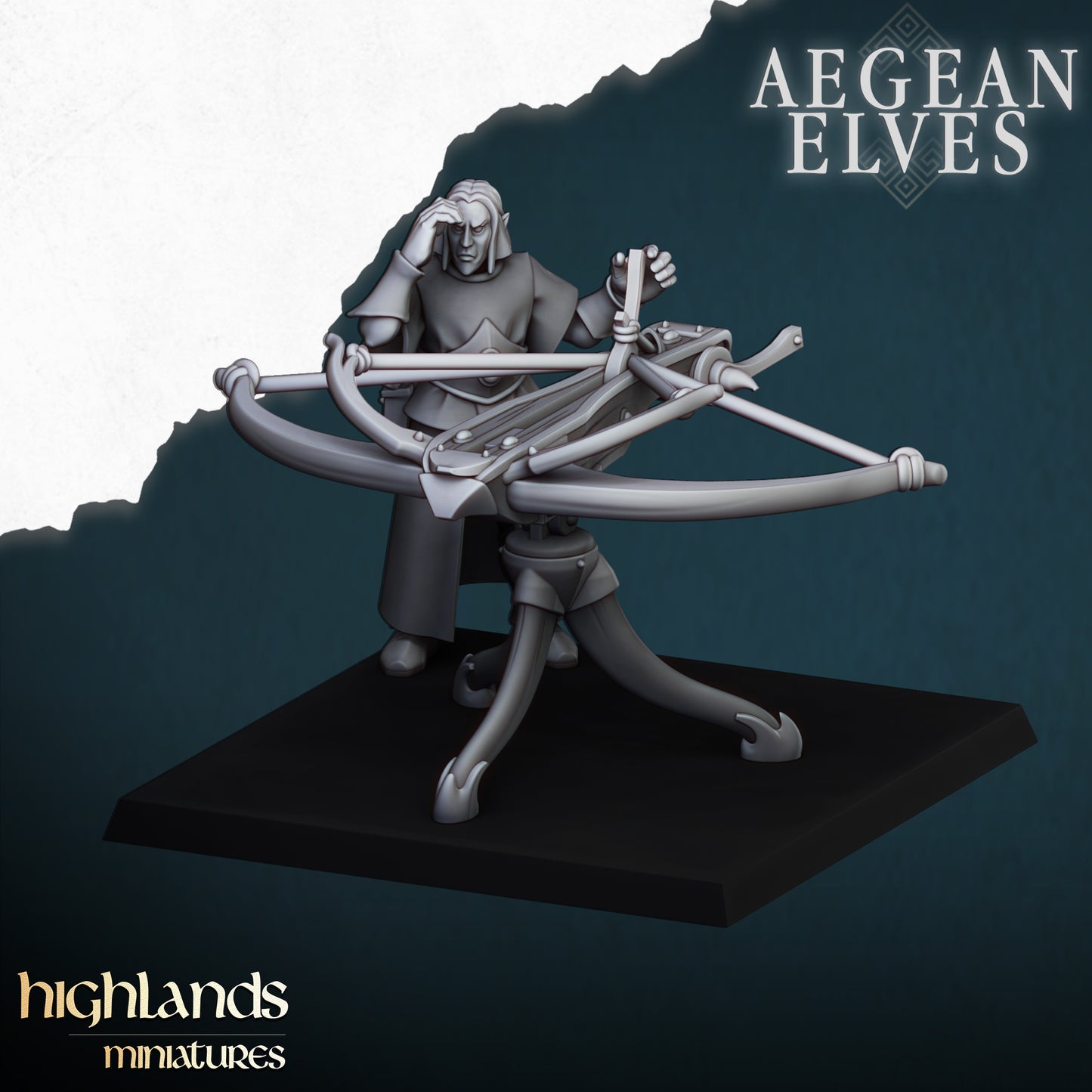 Aegean Elves Ballista - Highlands Miniatures