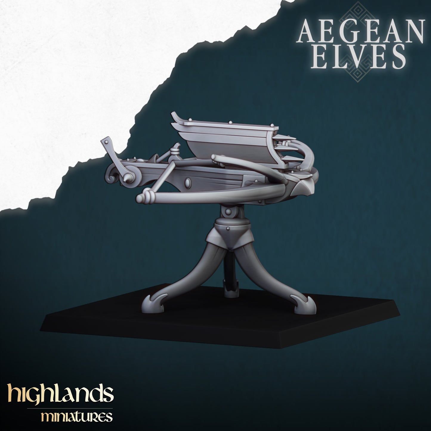 Aegean Elves Ballista - Highlands Miniatures