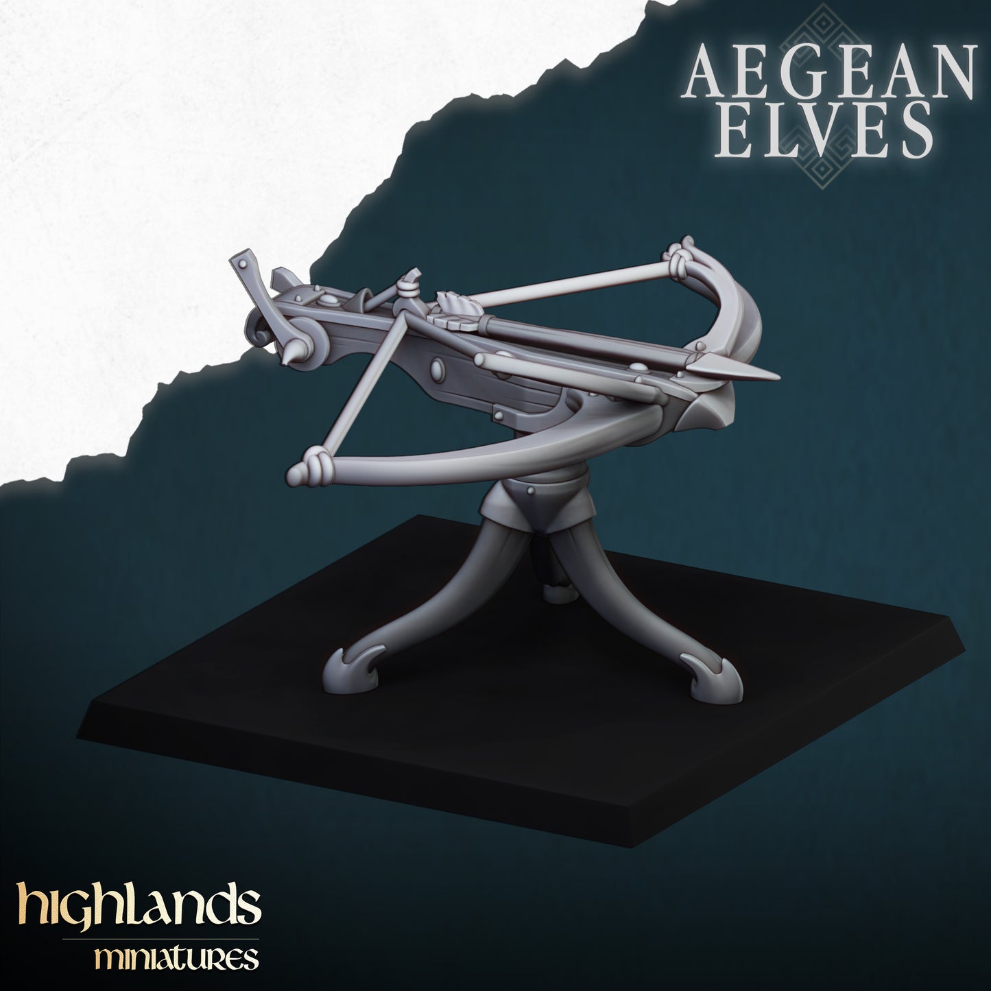 Aegean Elves Ballista - Highlands Miniatures