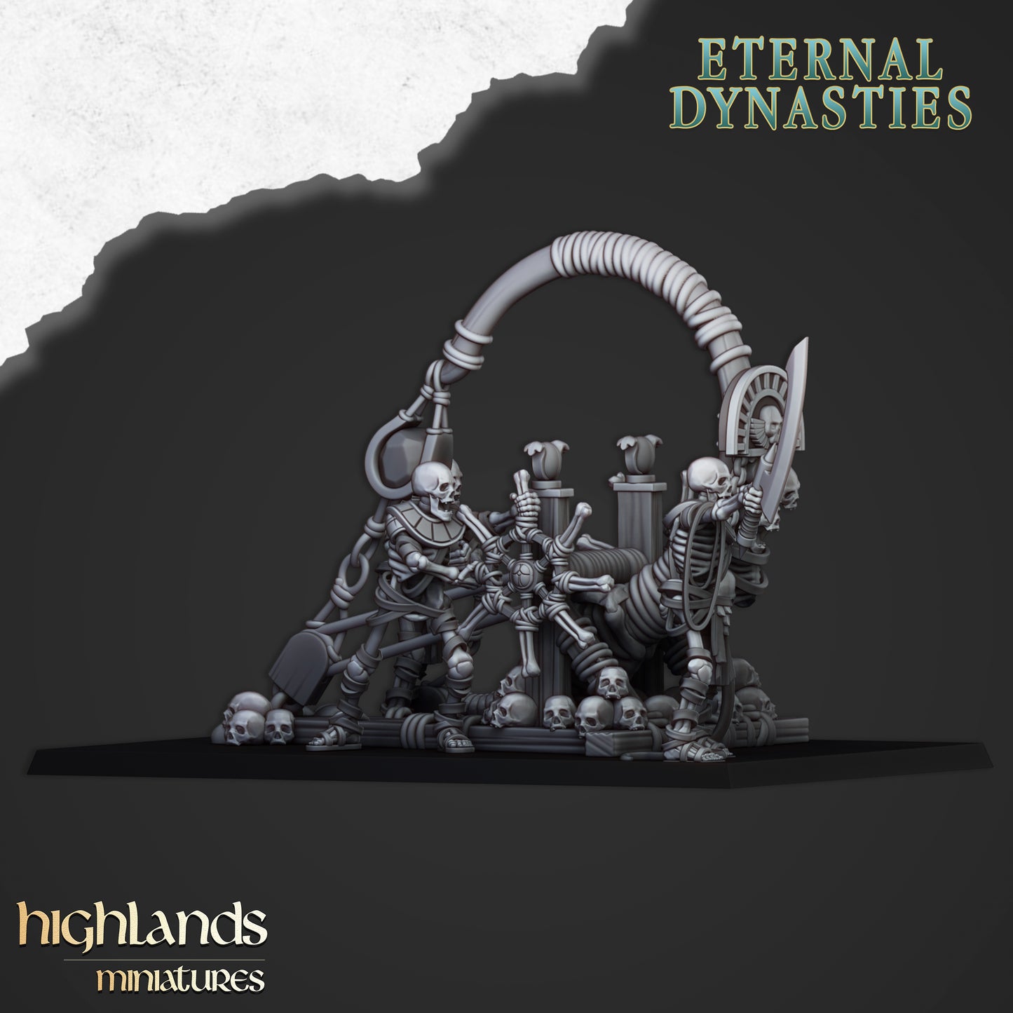 Ancient Stonethrower - Eternal Dynasties - Highlands Miniatures