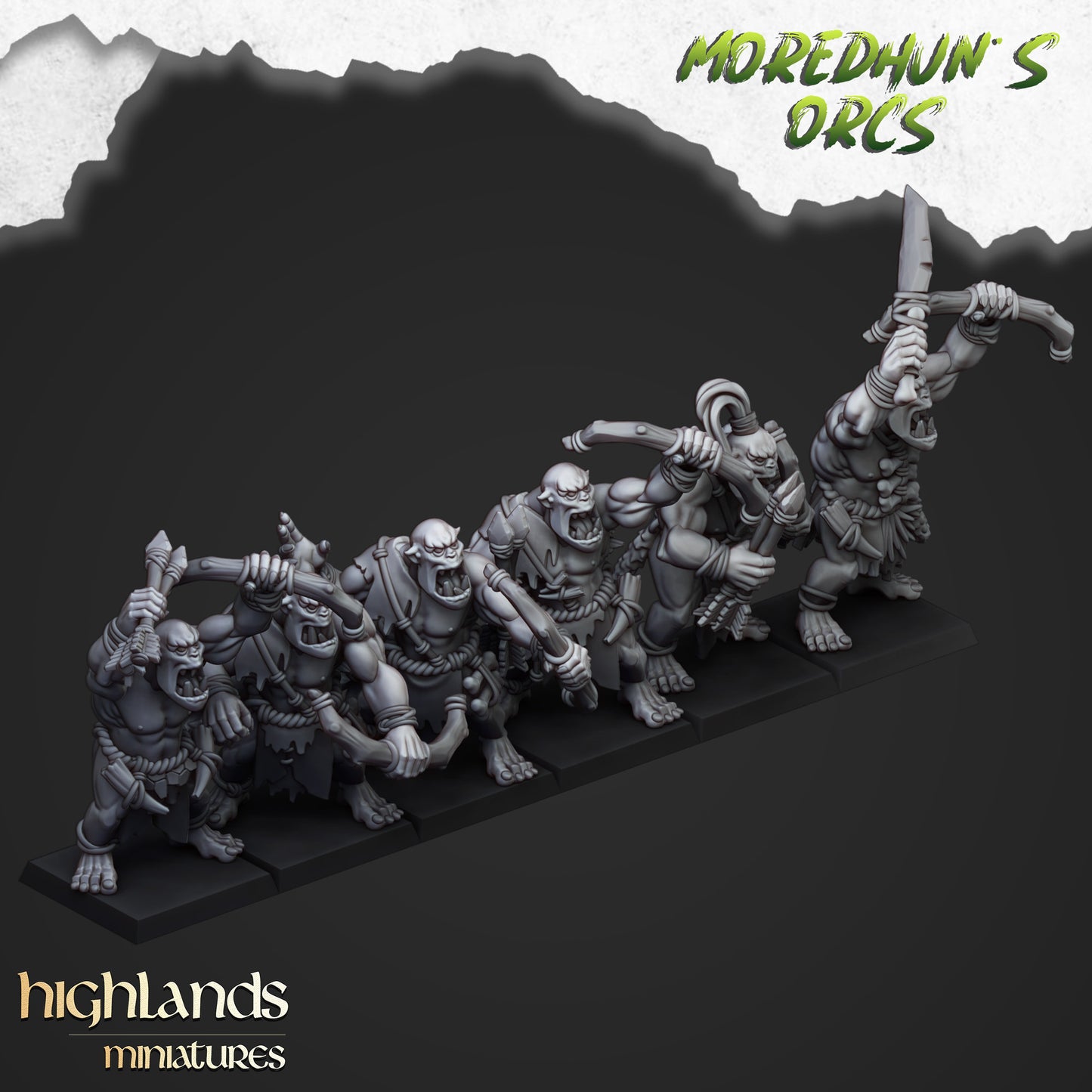 Höhlenorks - Highlands Miniatures