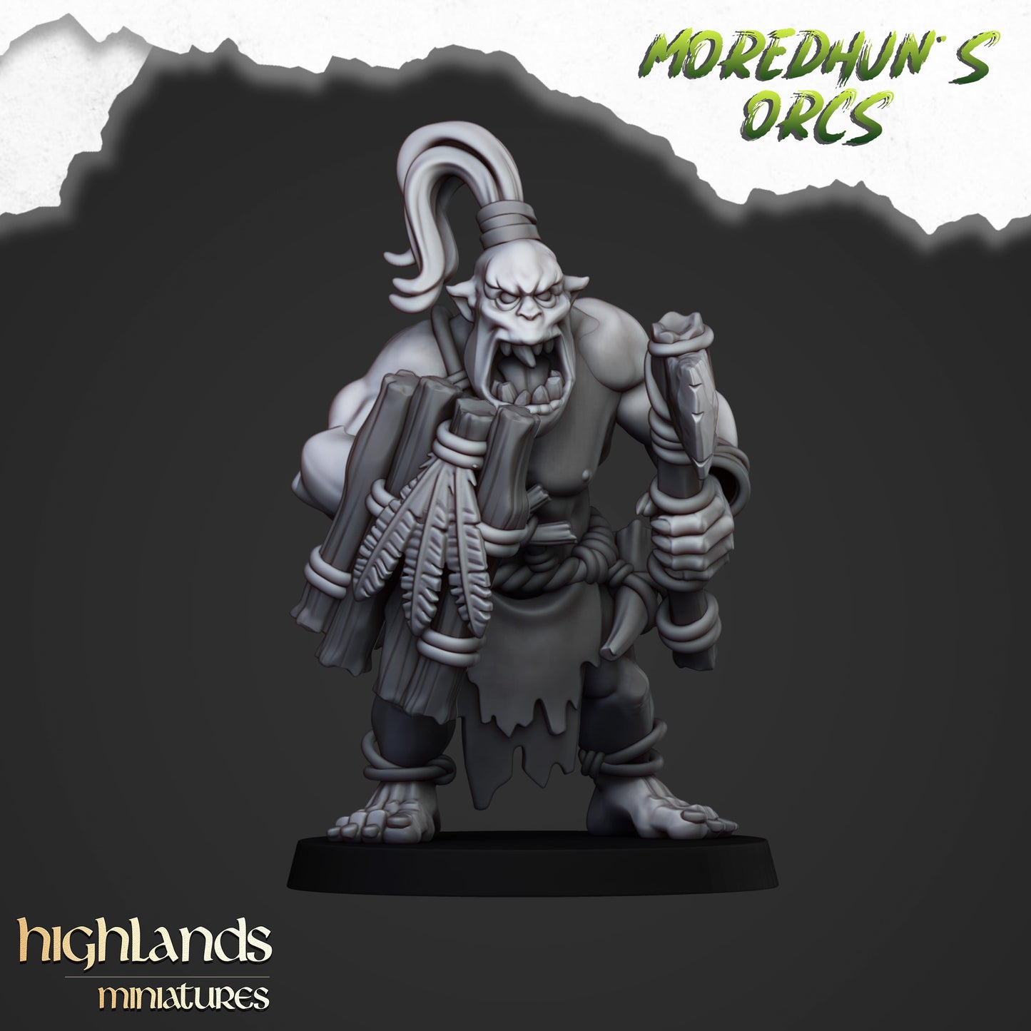 Orques des cavernes - Miniatures des Highlands