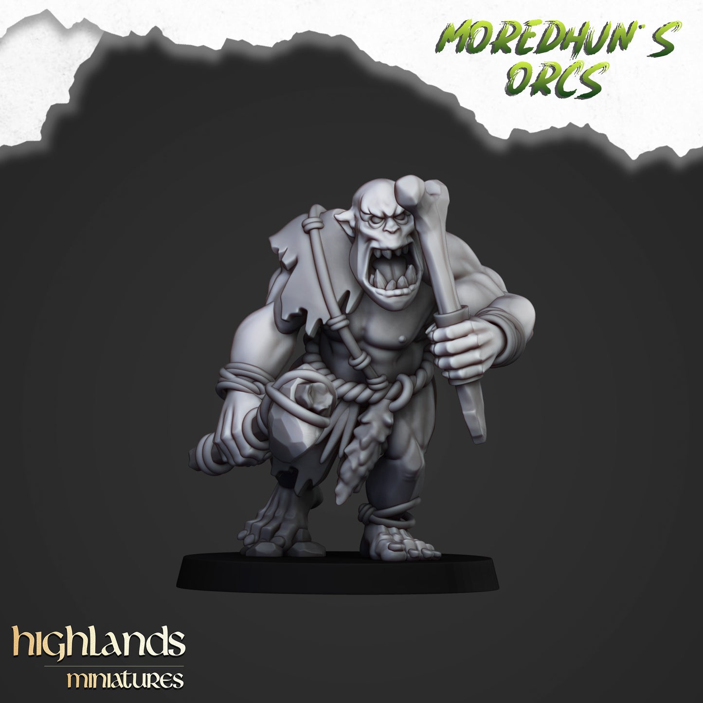 Orques des cavernes - Miniatures des Highlands